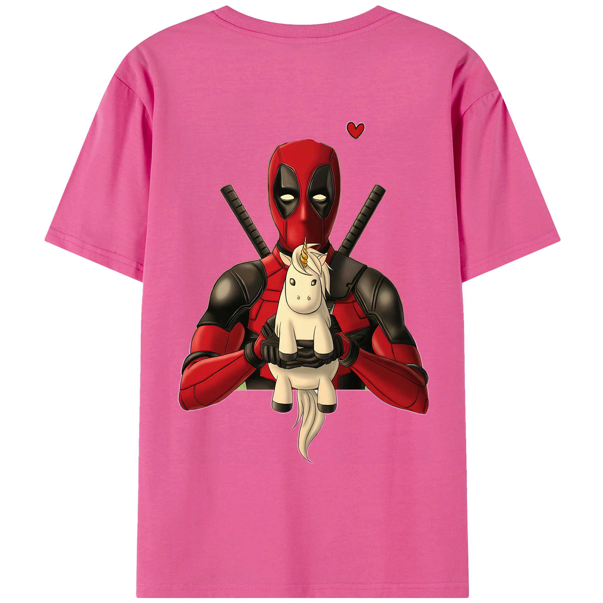 （画像用） Deadpool デッドプール レディース半袖Tシャツ(バックプリント)