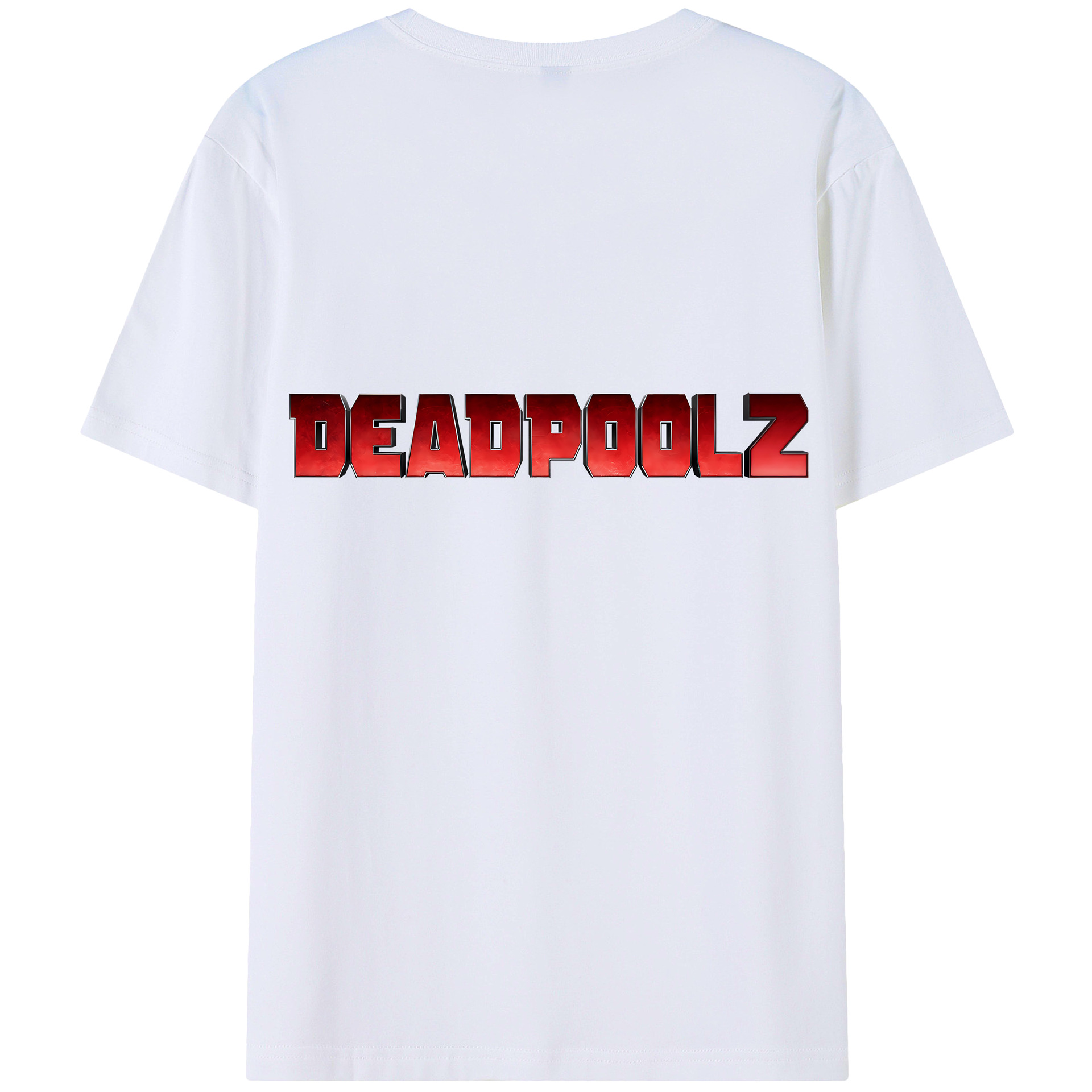 （画像用） Deadpool デッドプール レディース半袖Tシャツ(バックプリント)