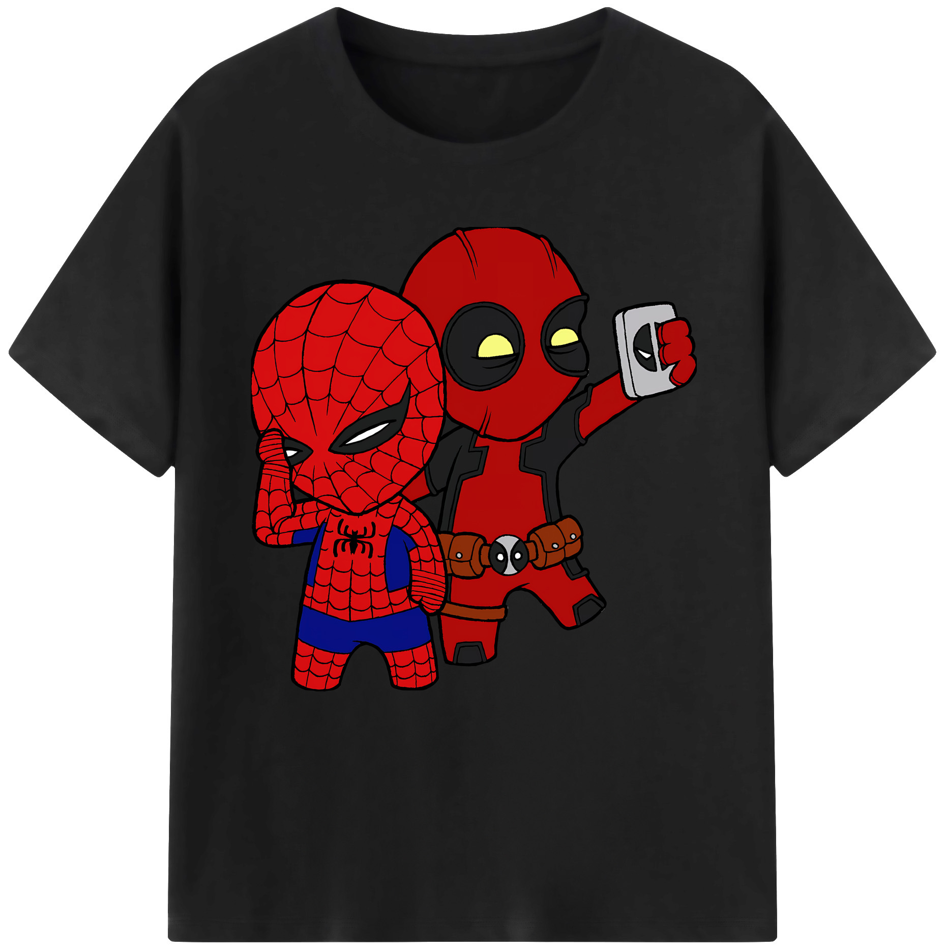 （画像用） Deadpool デッドプール レディースカジュアルプリントTシャツ（綿100％）