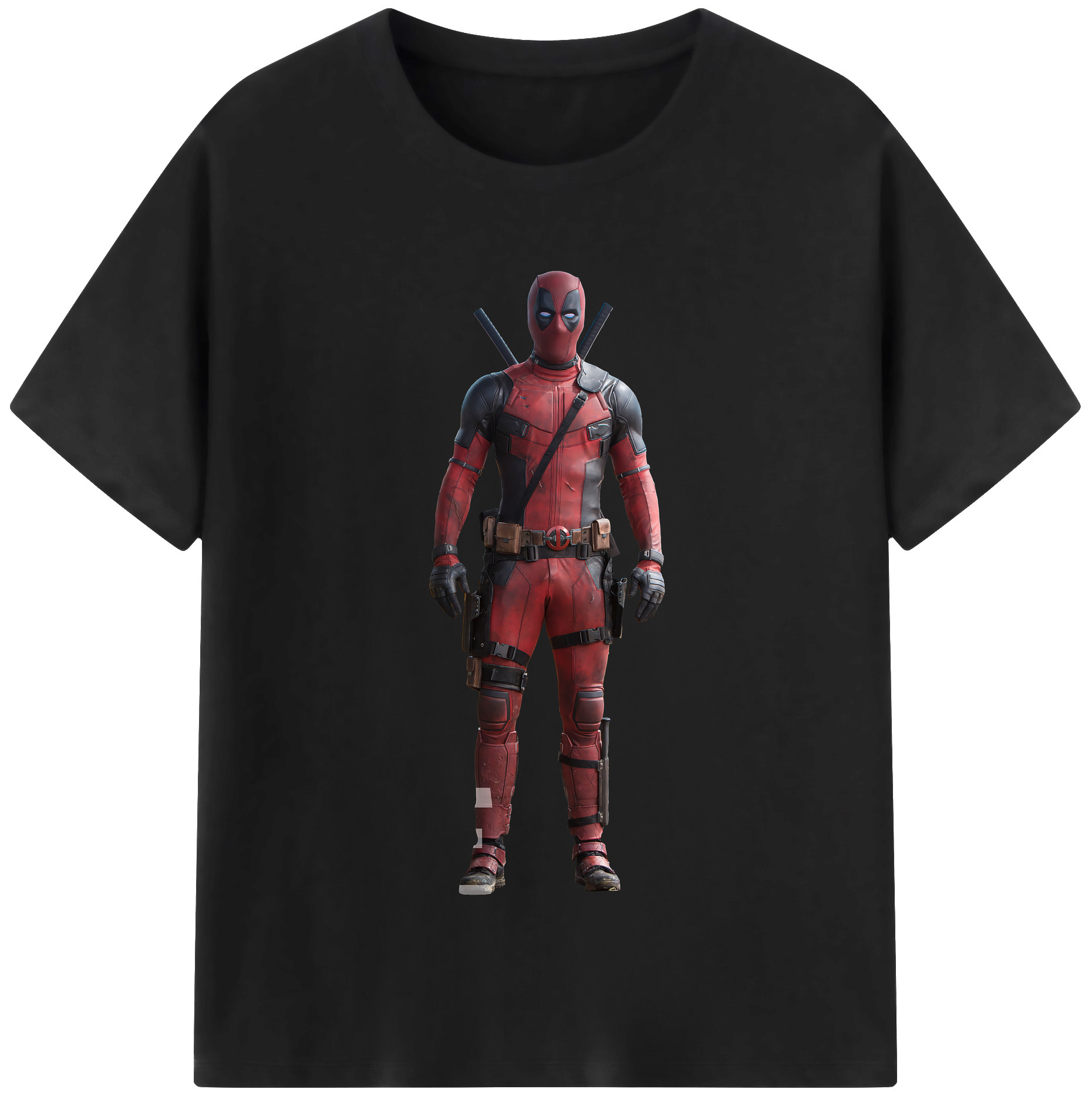 （画像用） Deadpool デッドプール レディースカジュアルプリントTシャツ（綿100％）