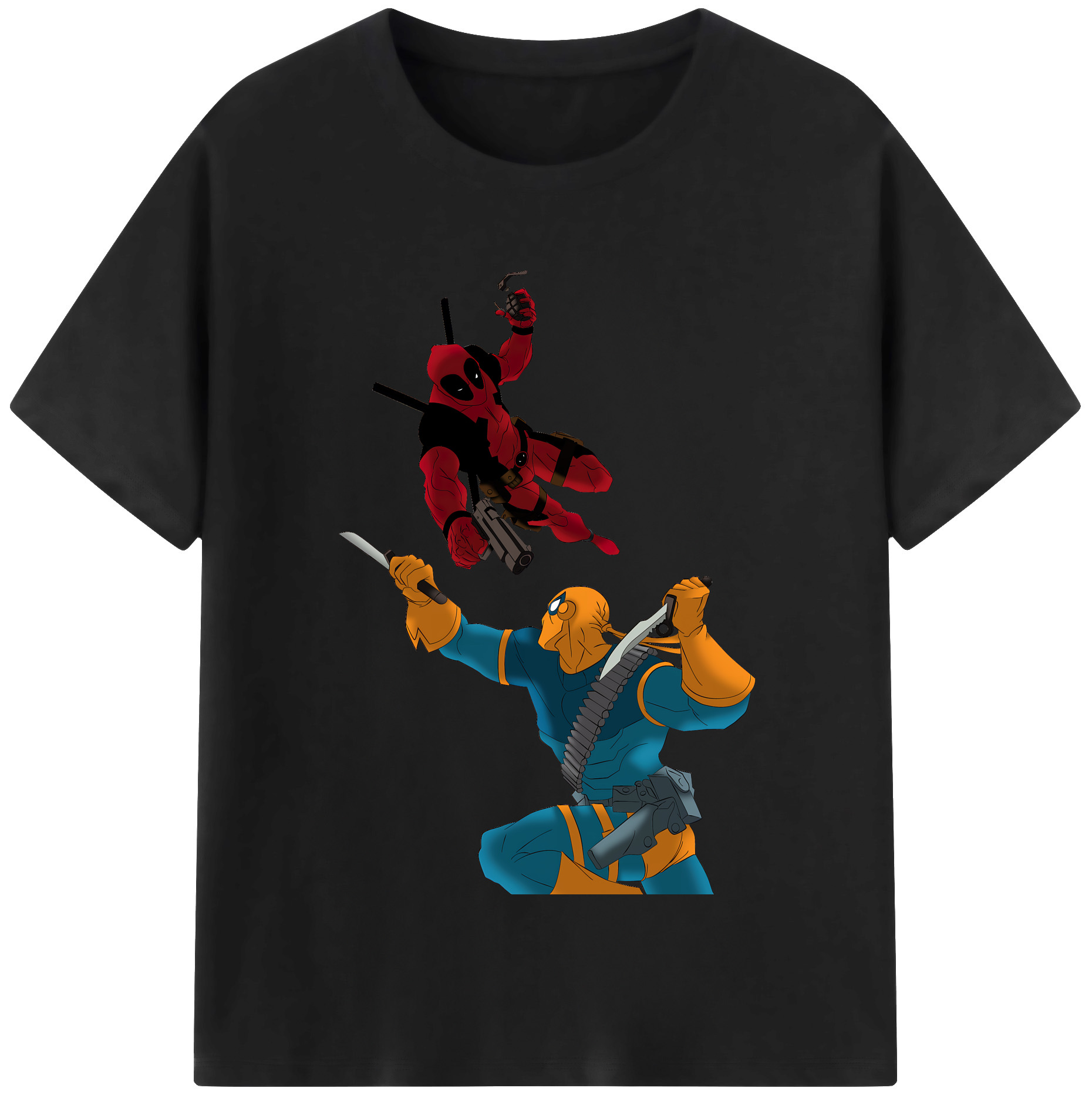 （画像用） Deadpool デッドプール レディースカジュアルプリントTシャツ（綿100％）