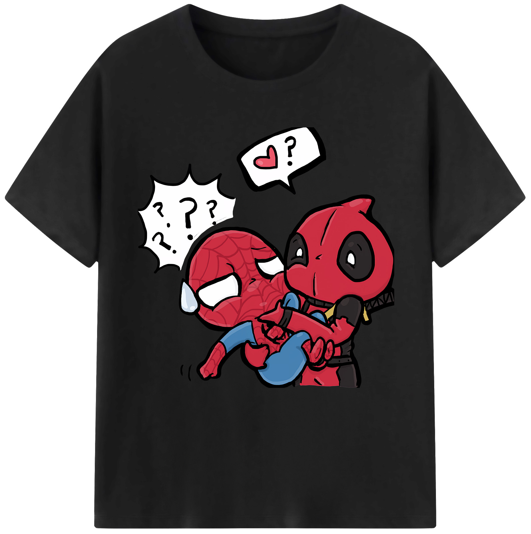 （画像用） Deadpool デッドプール レディースカジュアルプリントTシャツ（綿100％）