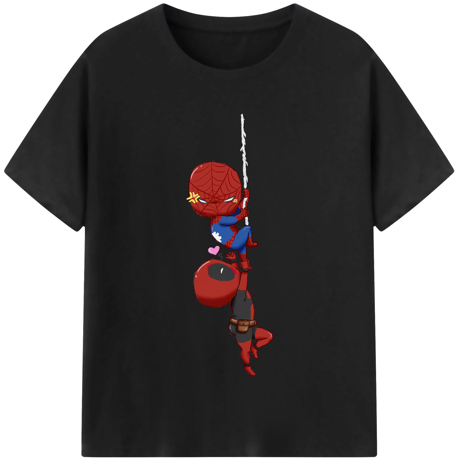 （画像用） Deadpool デッドプール レディースカジュアルプリントTシャツ（綿100％）