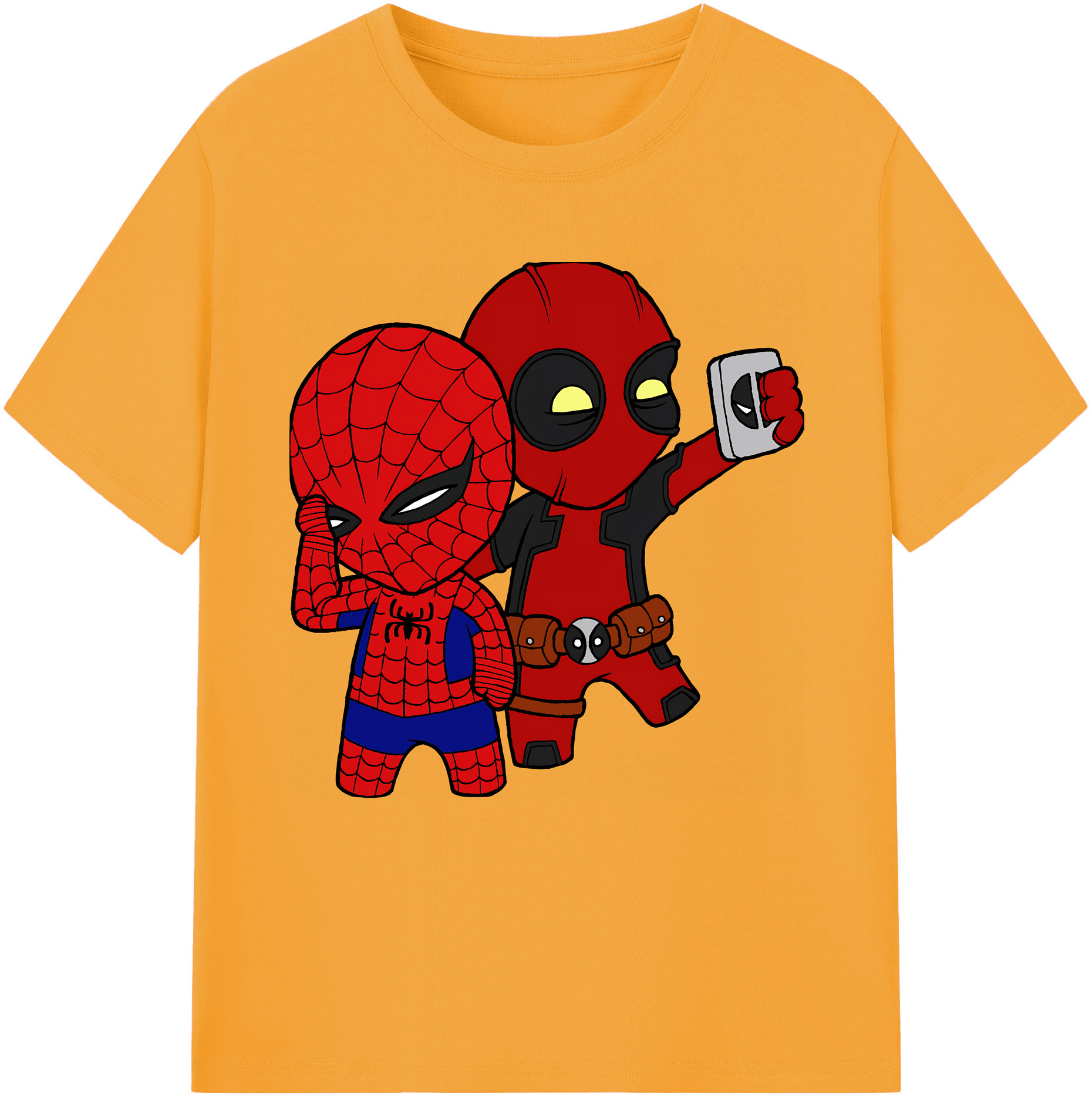 （画像用） Deadpool デッドプール レディースカジュアルプリントTシャツ（綿100％）