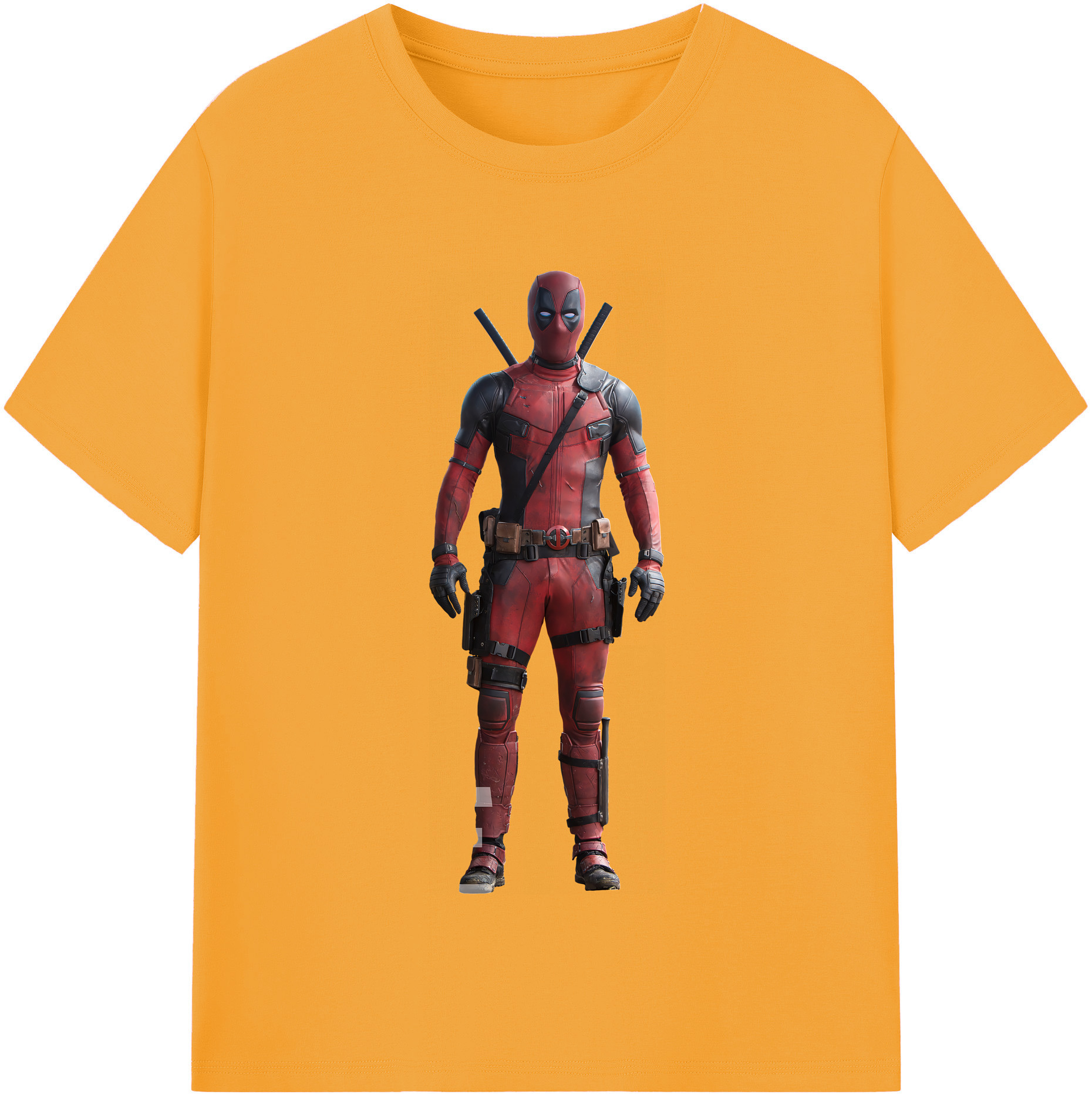 （画像用） Deadpool デッドプール レディースカジュアルプリントTシャツ（綿100％）