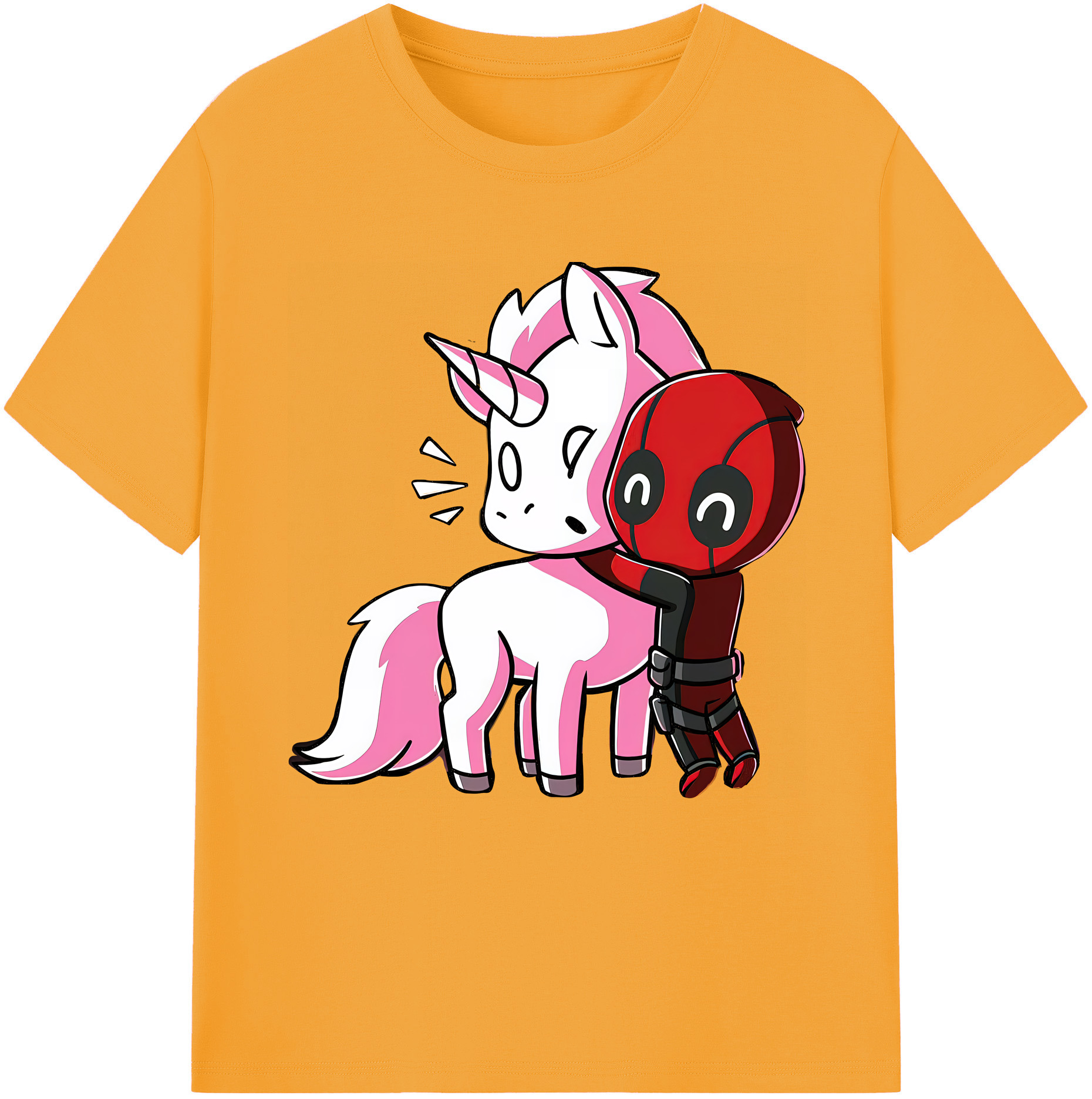（画像用） Deadpool デッドプール レディースカジュアルプリントTシャツ（綿100％）