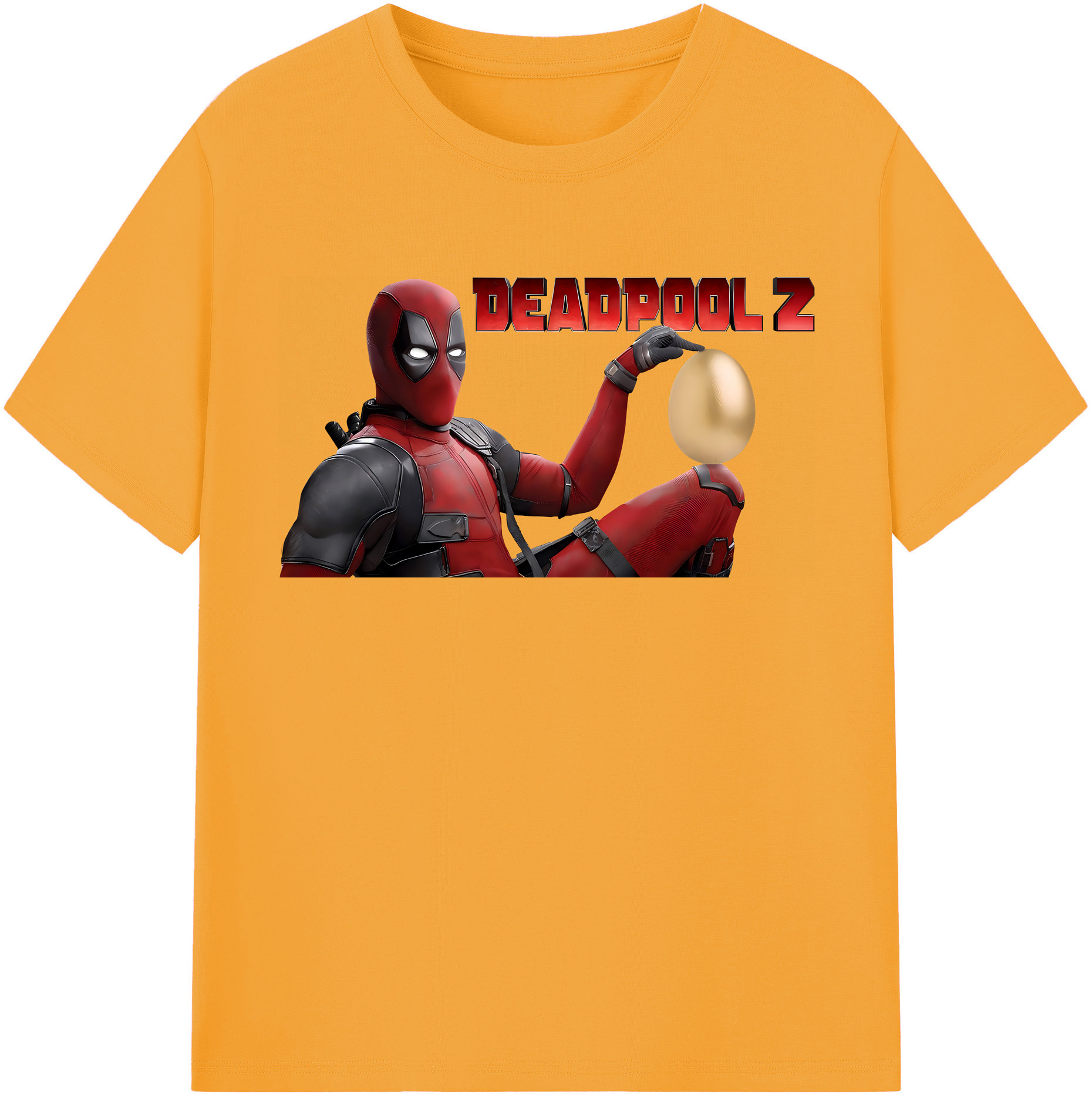 （画像用） Deadpool デッドプール レディースカジュアルプリントTシャツ（綿100％）