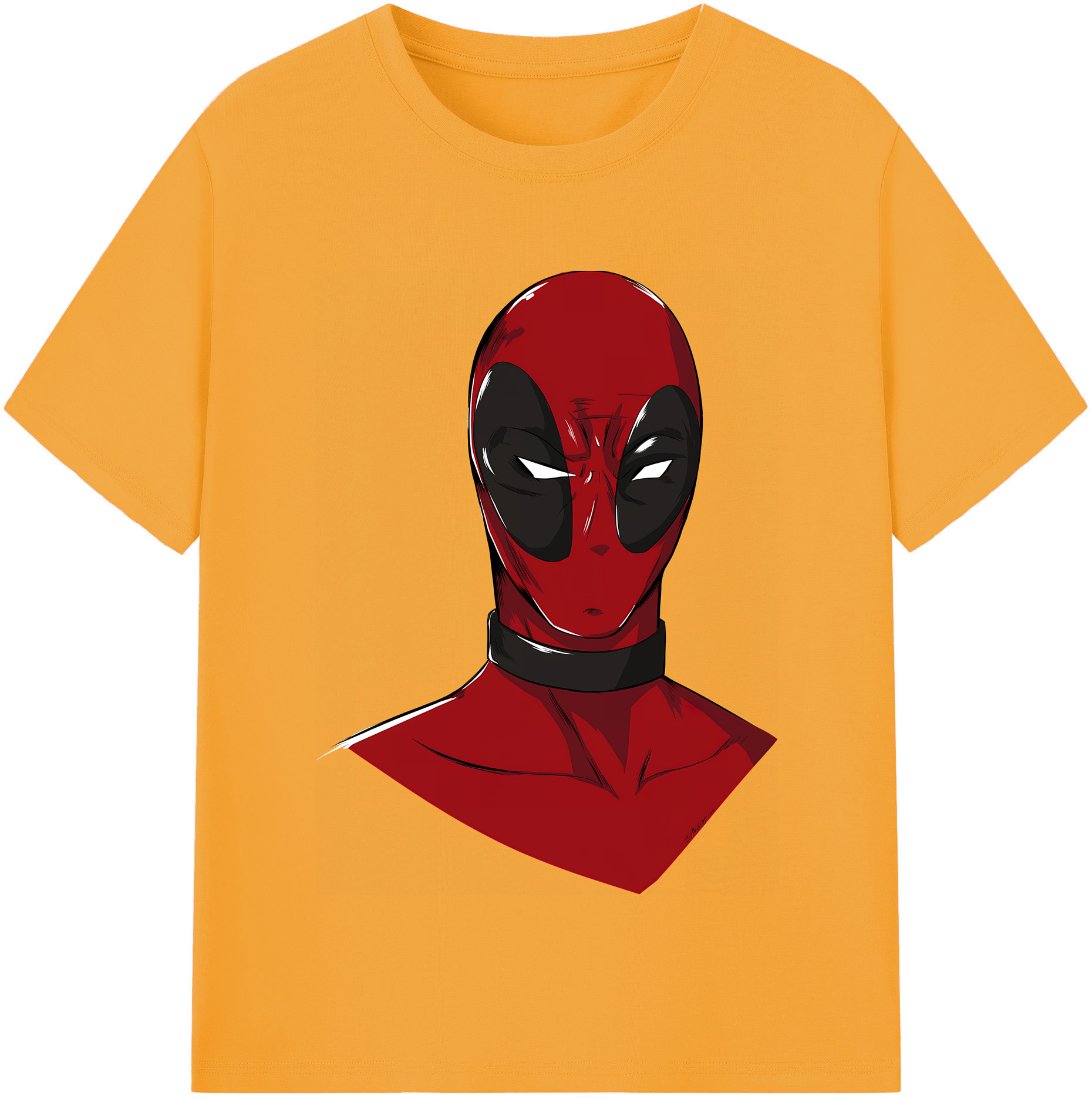 （画像用） Deadpool デッドプール レディースカジュアルプリントTシャツ（綿100％）