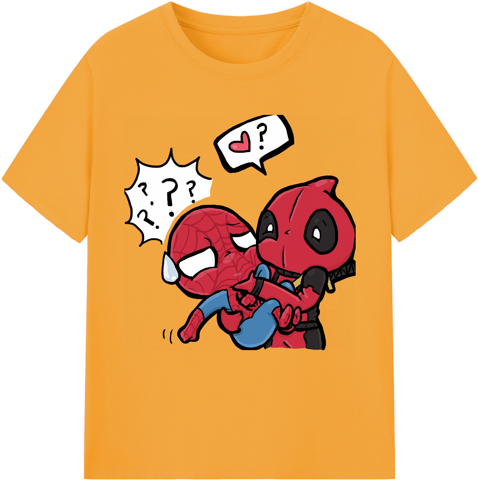 （画像用） Deadpool デッドプール レディースカジュアルプリントTシャツ（綿100％）