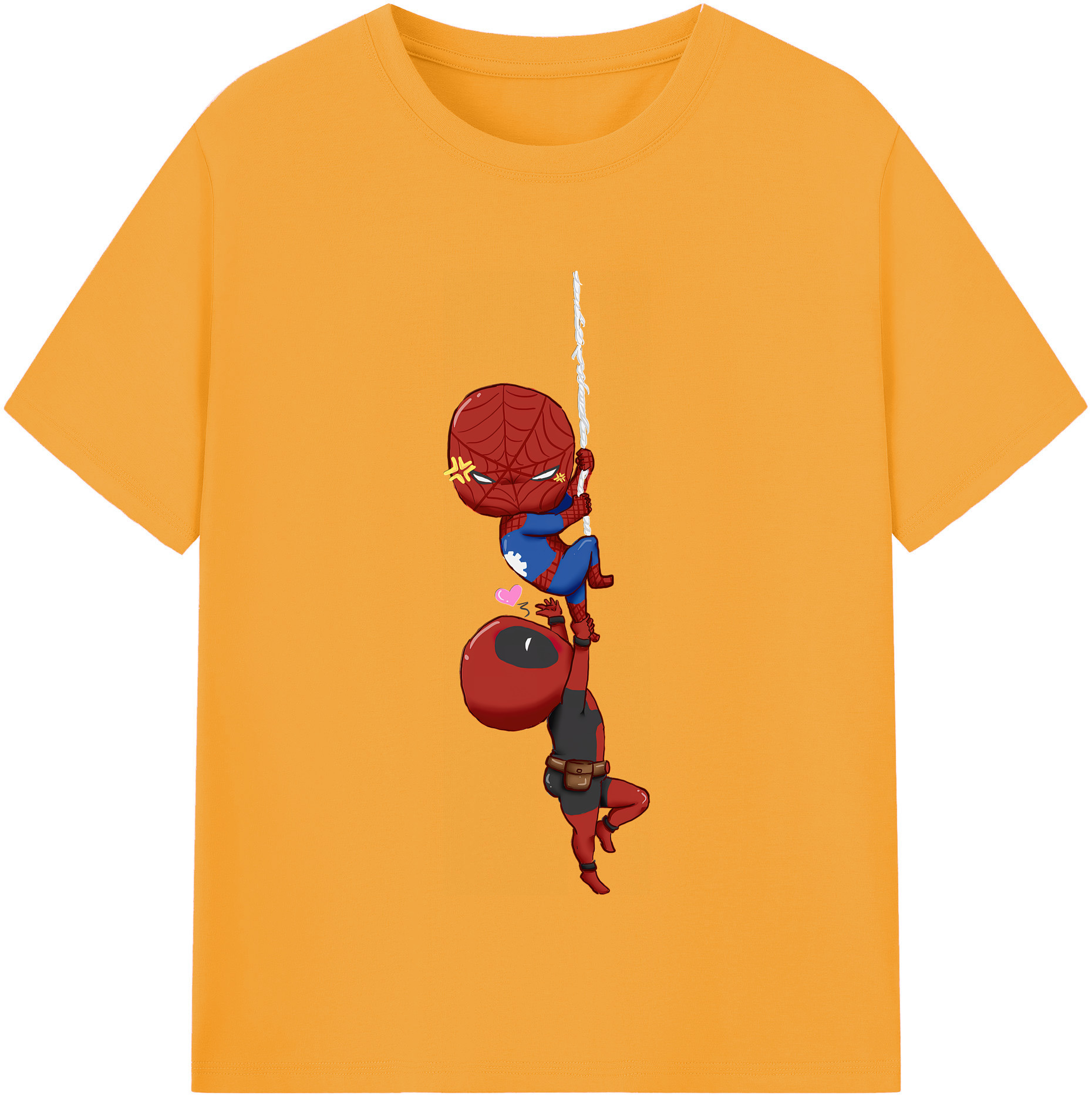 （画像用） Deadpool デッドプール レディースカジュアルプリントTシャツ（綿100％）