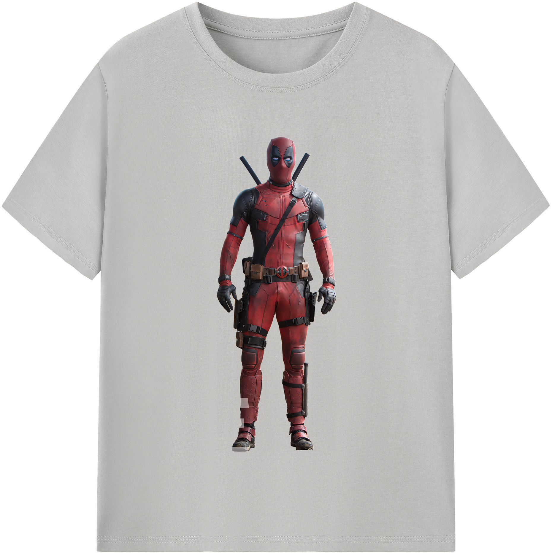 （画像用） Deadpool デッドプール レディースカジュアルプリントTシャツ（綿100％）