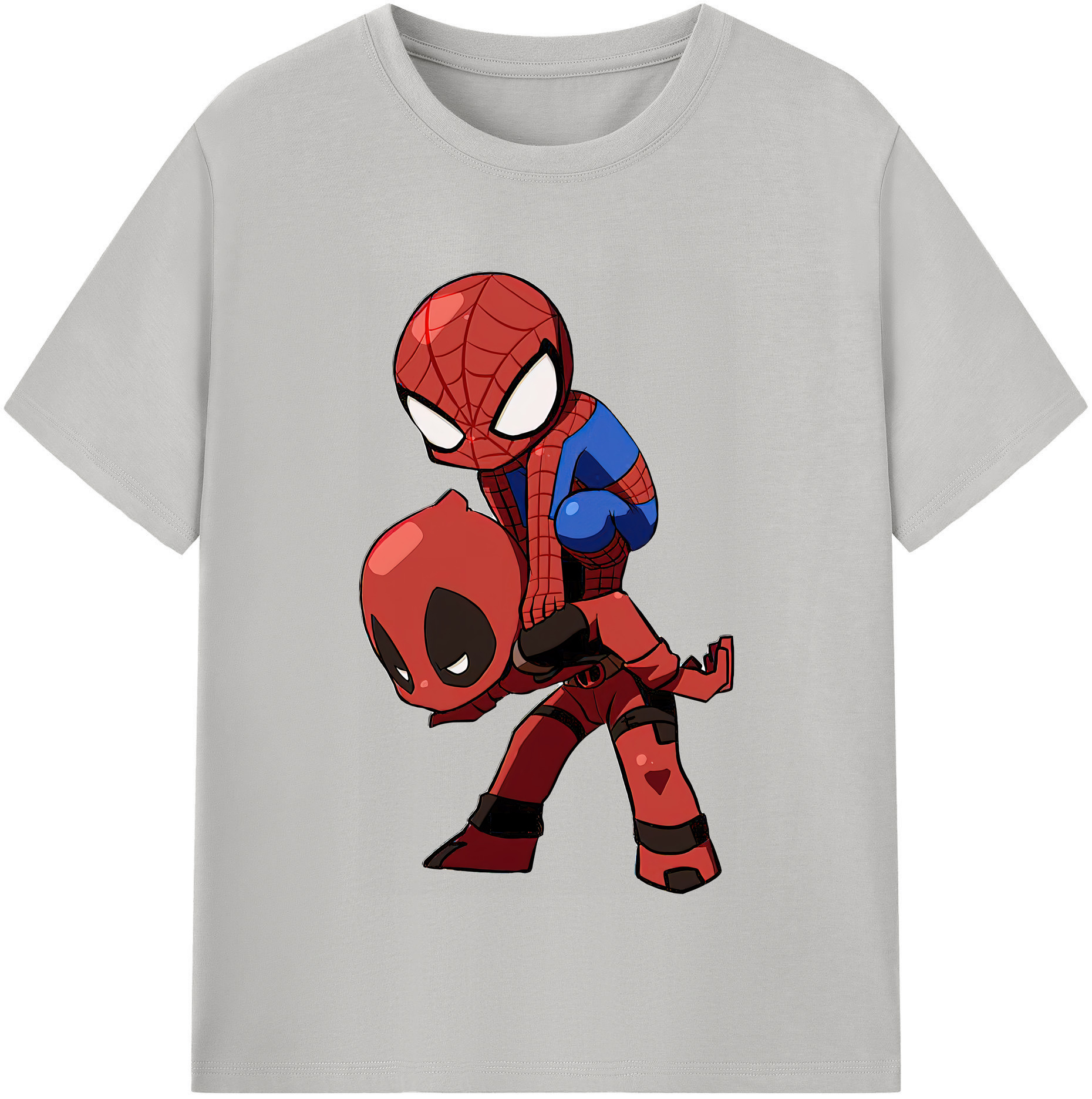 （画像用） Deadpool デッドプール レディースカジュアルプリントTシャツ（綿100％）