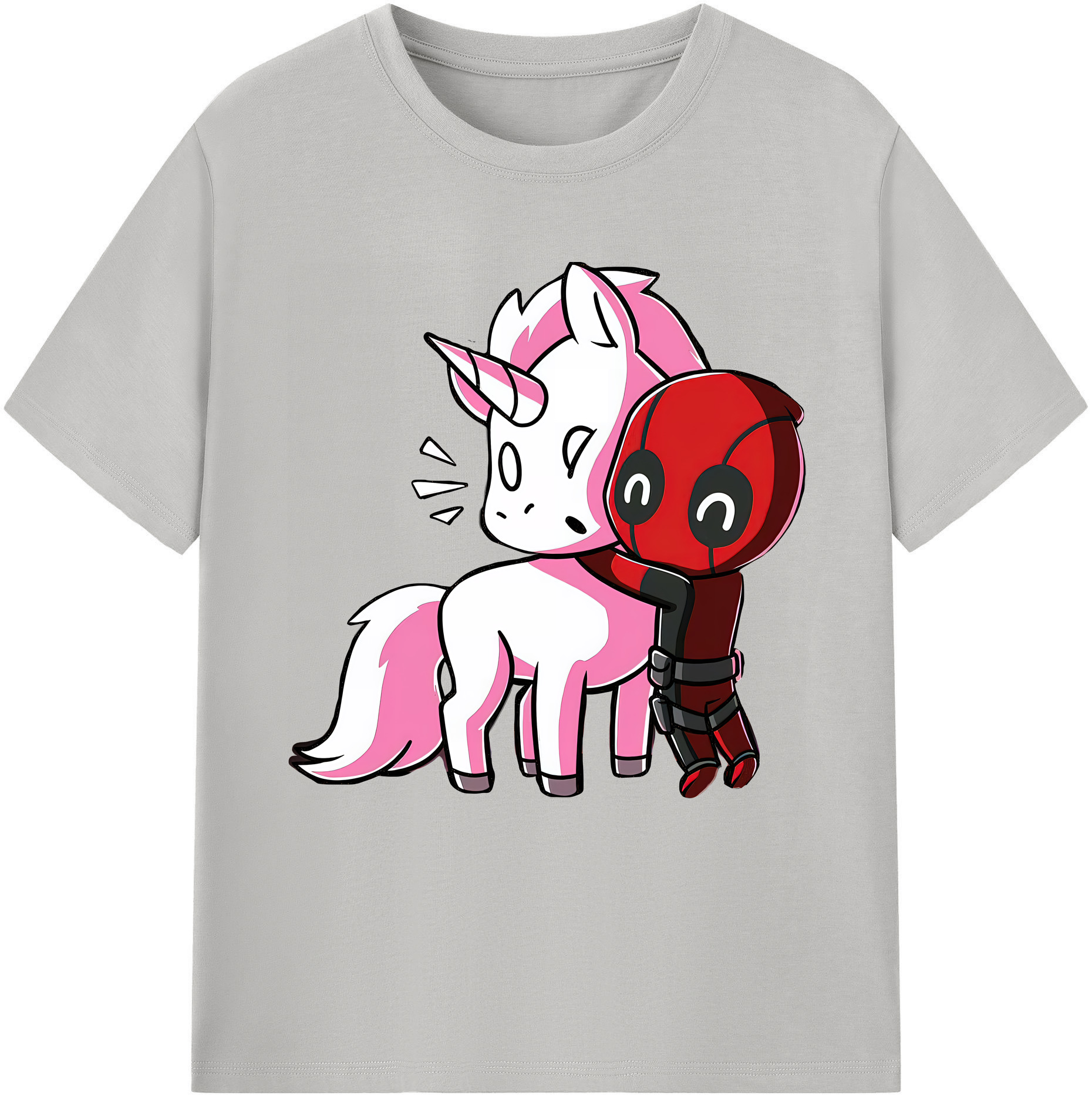 （画像用） Deadpool デッドプール レディースカジュアルプリントTシャツ（綿100％）