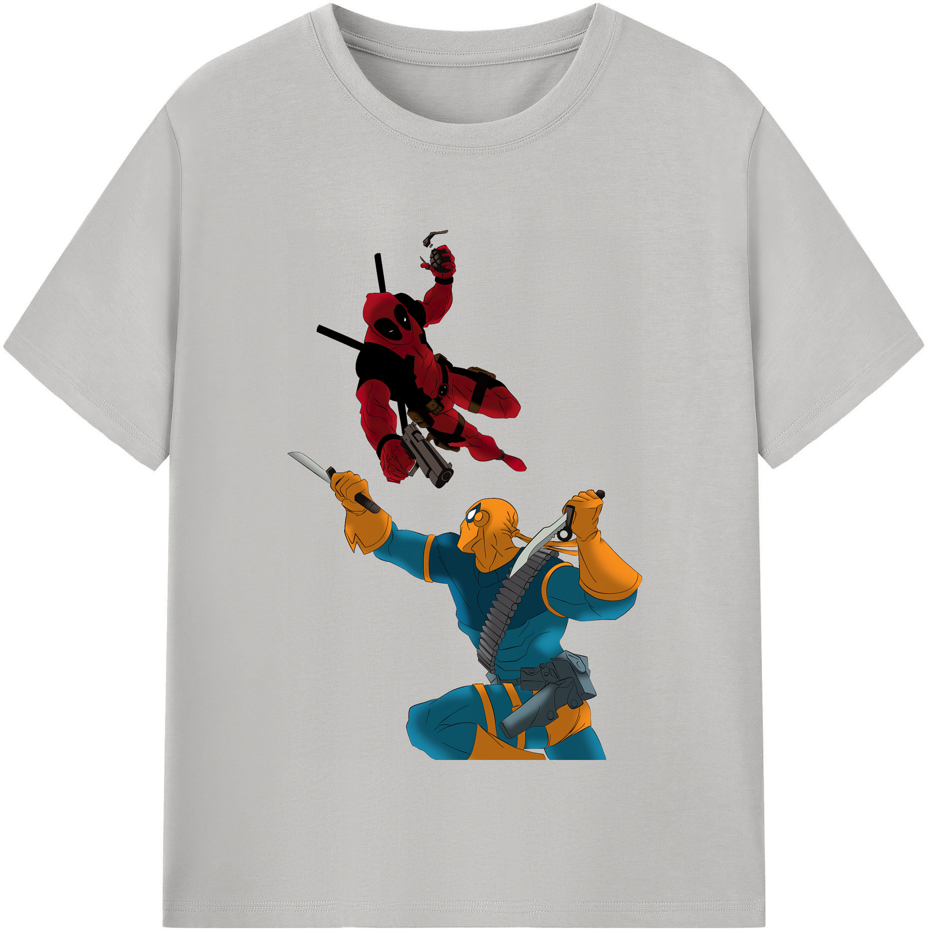 （画像用） Deadpool デッドプール レディースカジュアルプリントTシャツ（綿100％）