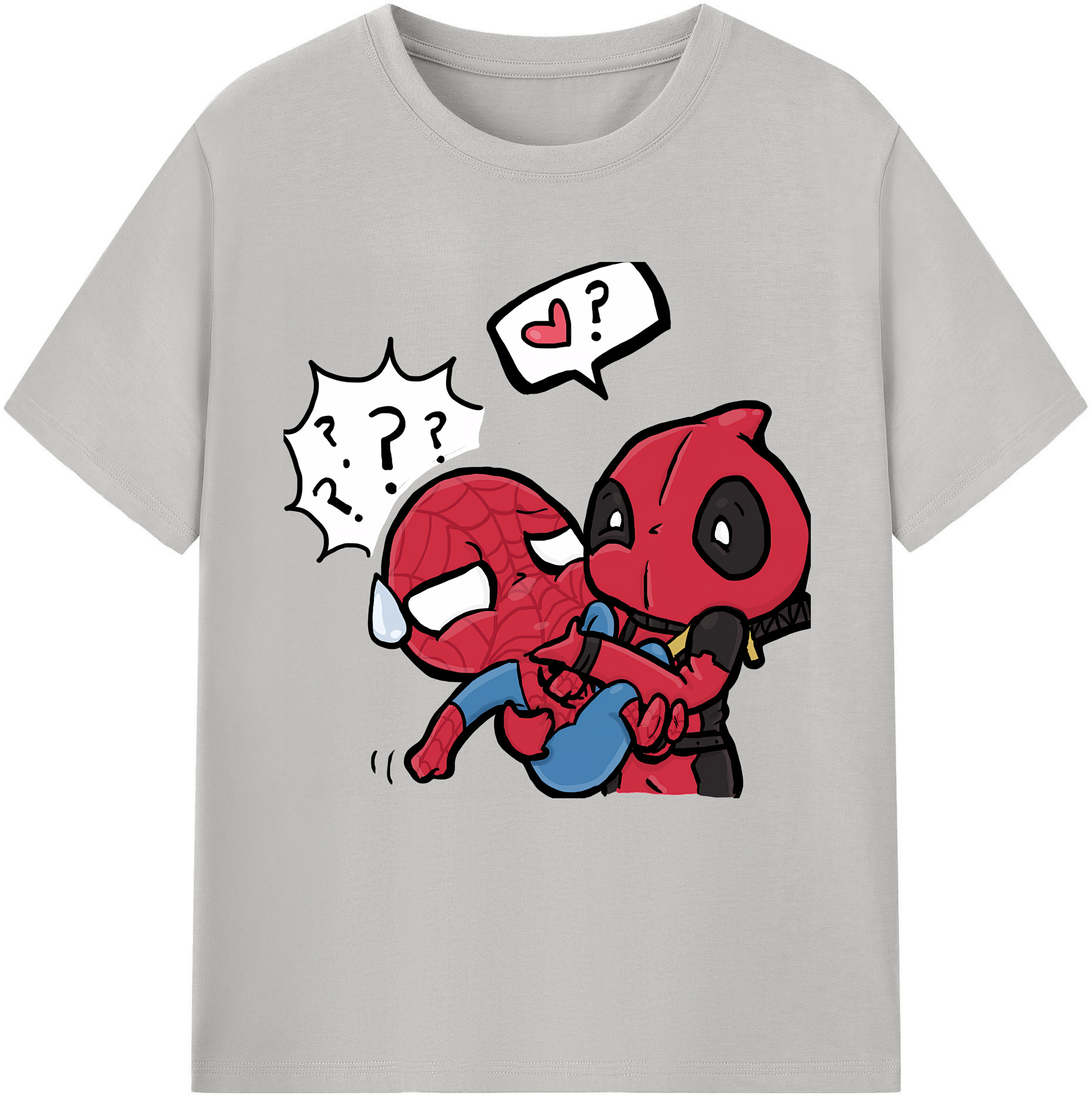 （画像用） Deadpool デッドプール レディースカジュアルプリントTシャツ（綿100％）