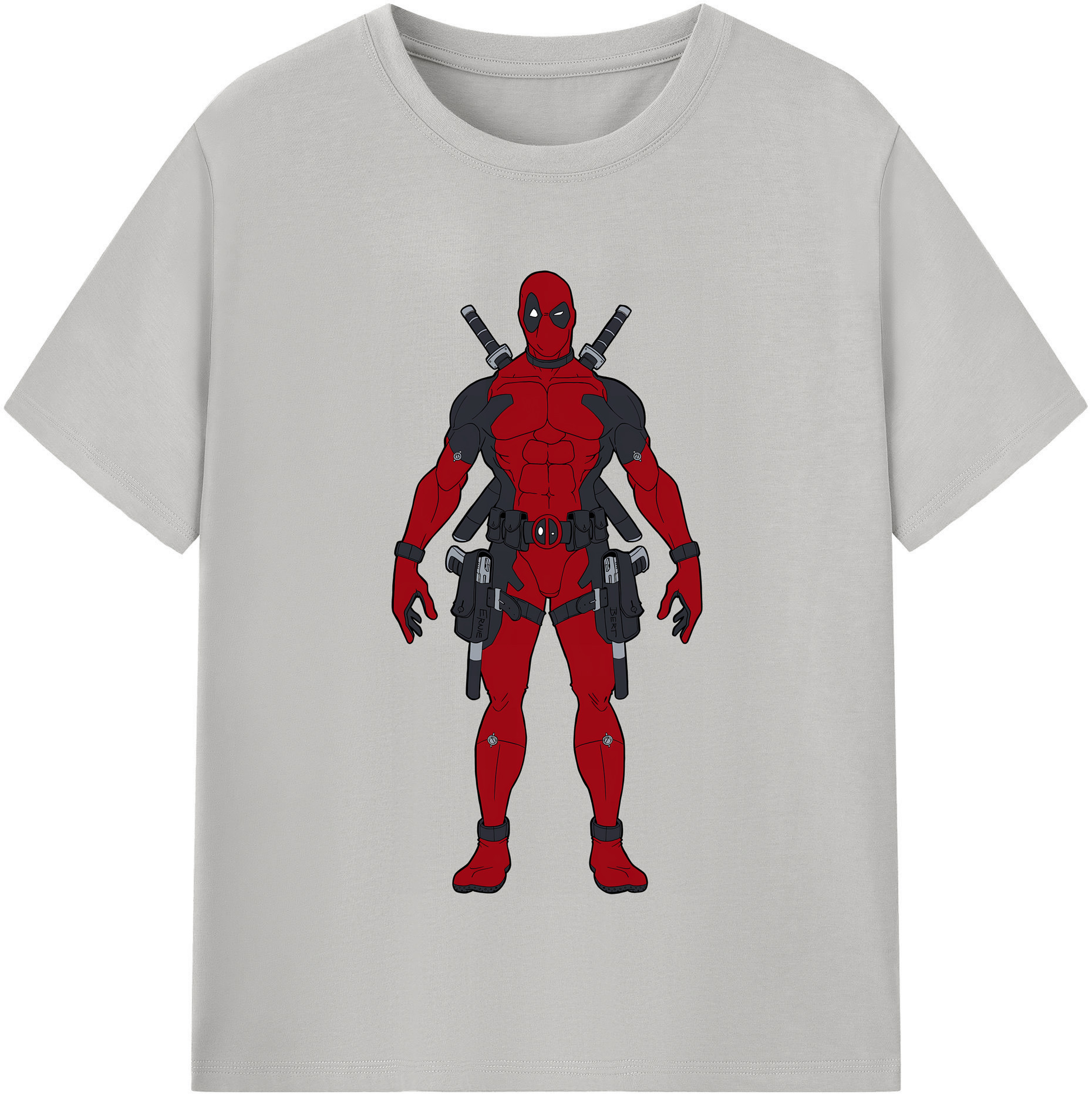 （画像用） Deadpool デッドプール レディースカジュアルプリントTシャツ（綿100％）