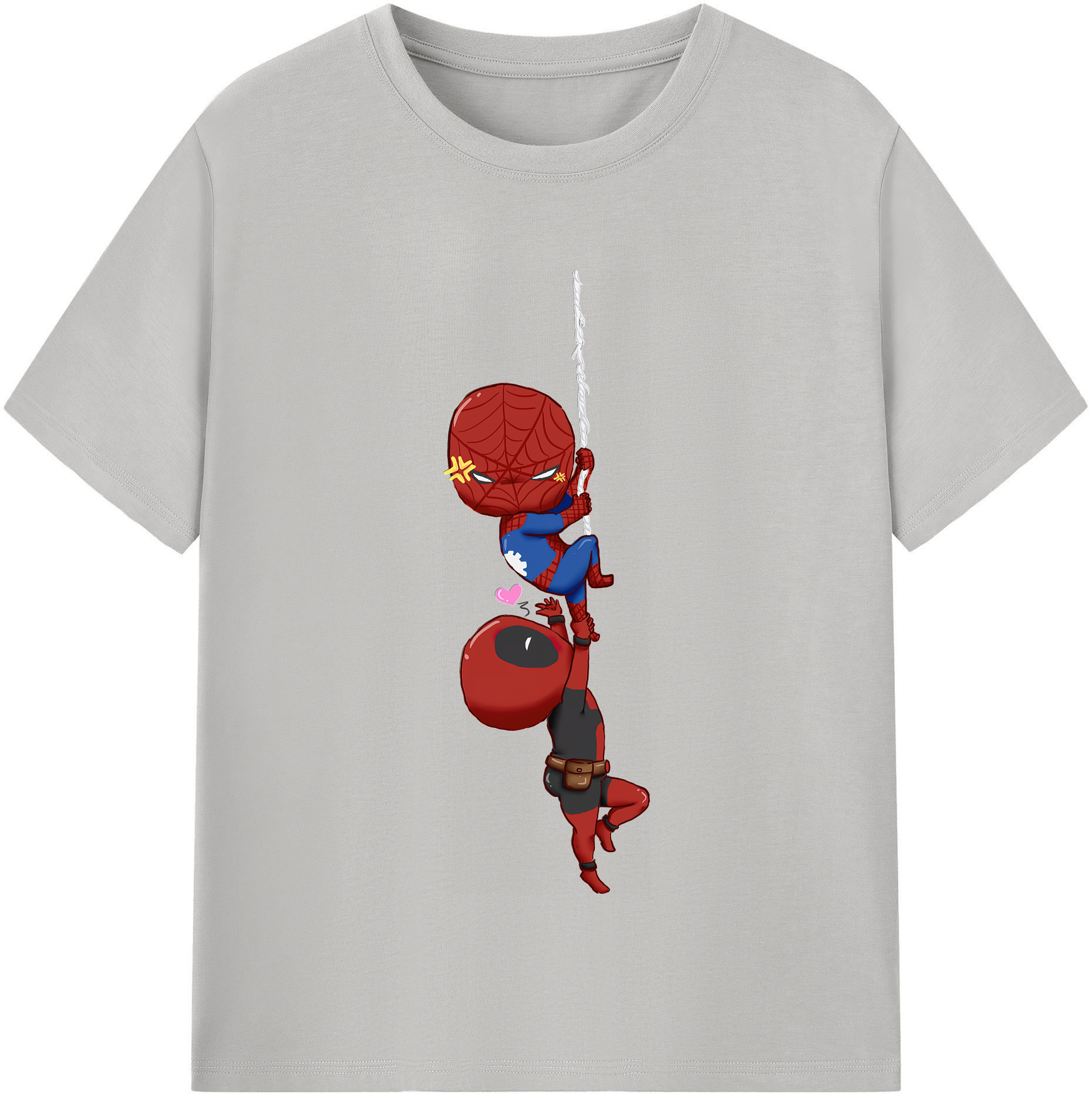 （画像用） Deadpool デッドプール レディースカジュアルプリントTシャツ（綿100％）