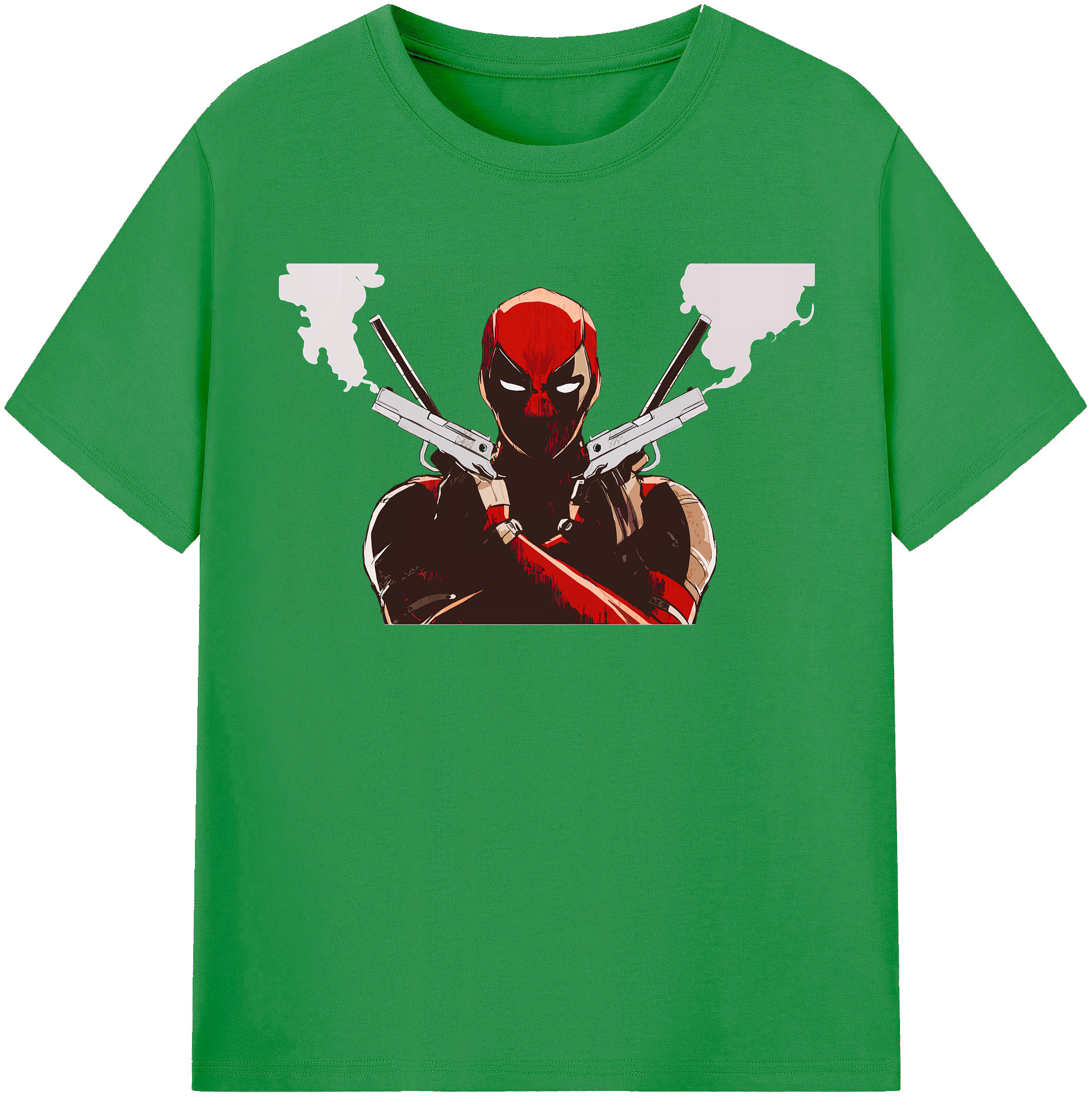 （画像用） Deadpool デッドプール レディースカジュアルプリントTシャツ（綿100％）