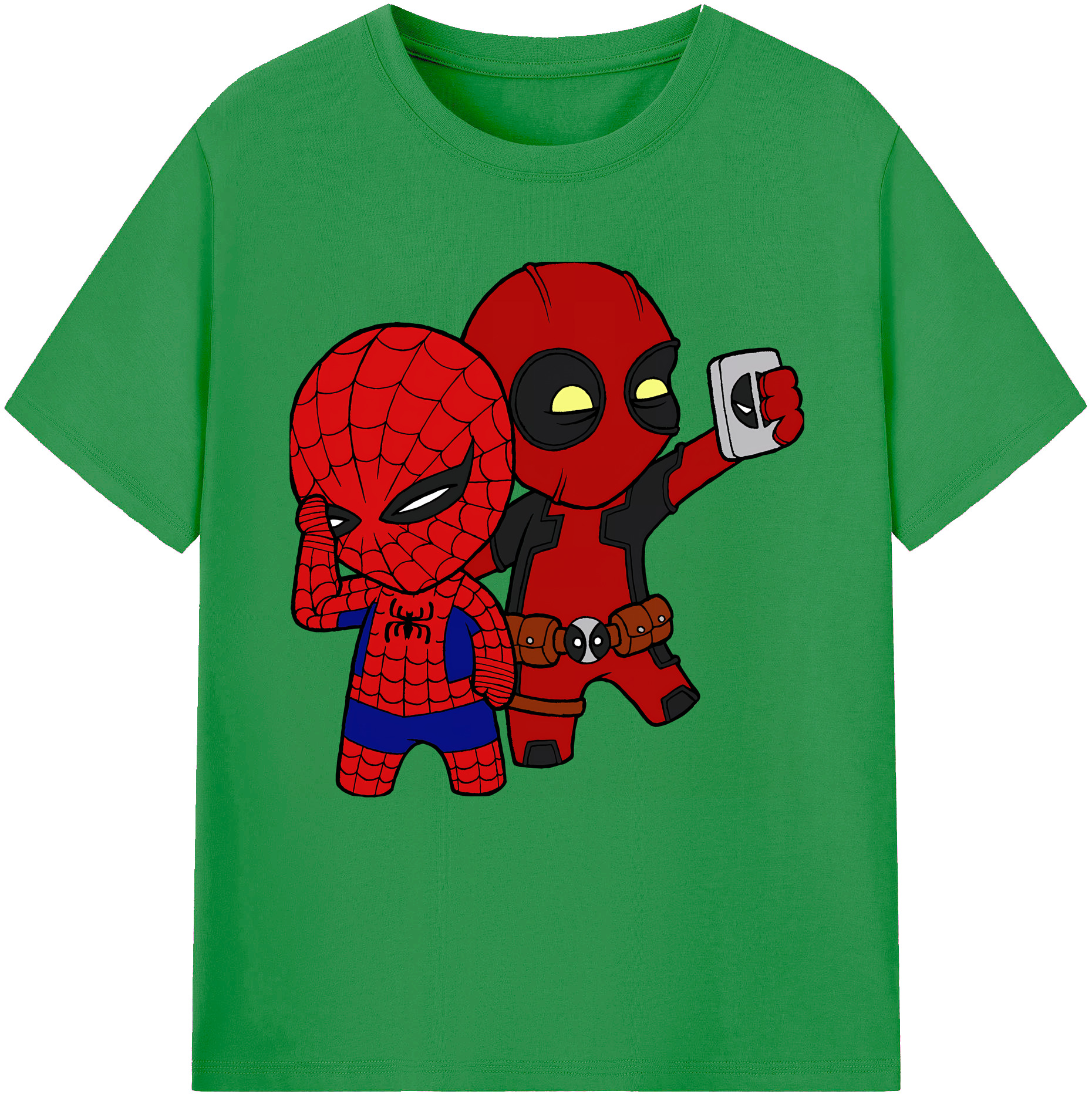 （画像用） Deadpool デッドプール レディースカジュアルプリントTシャツ（綿100％）