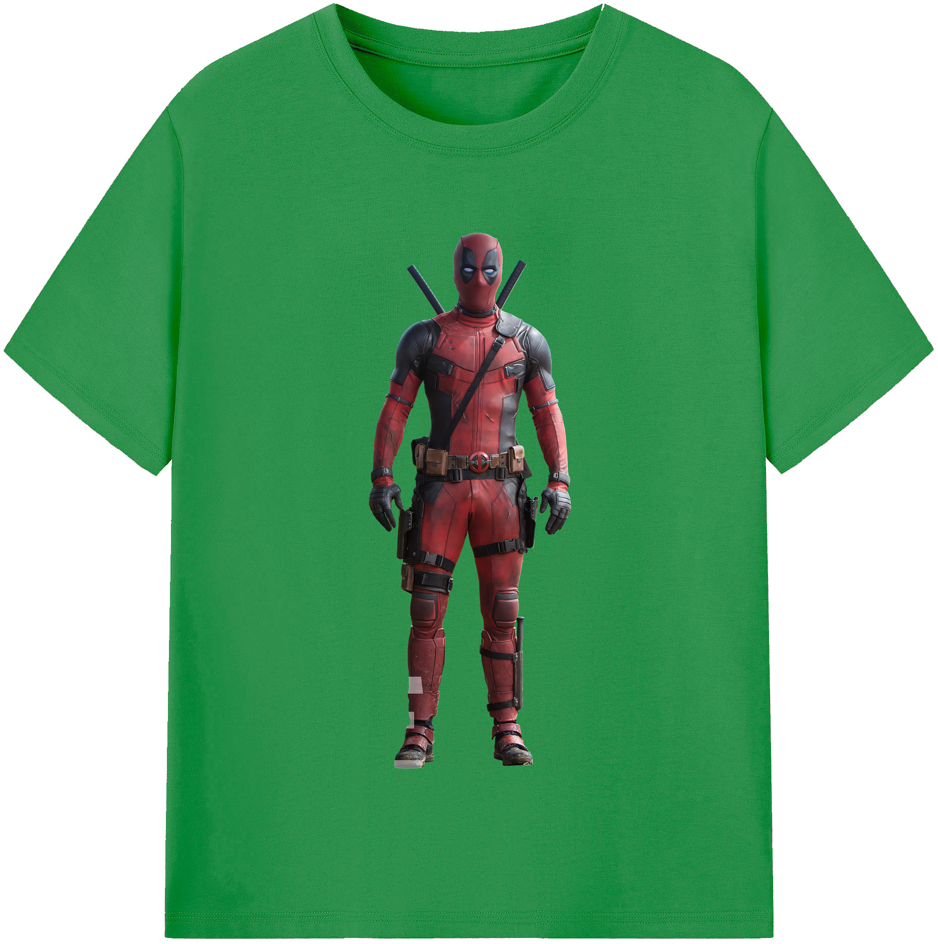 （画像用） Deadpool デッドプール レディースカジュアルプリントTシャツ（綿100％）