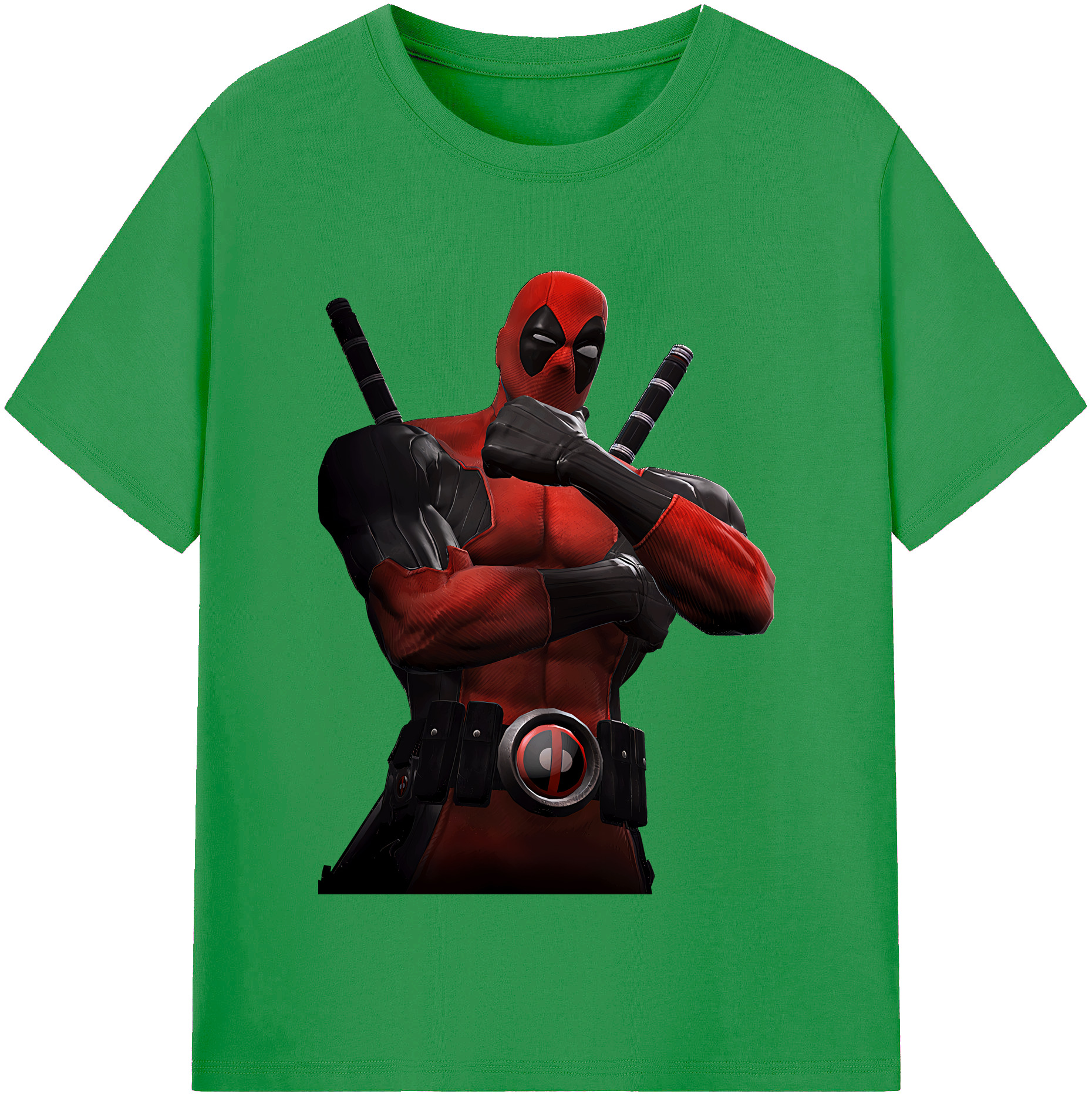 （画像用） Deadpool デッドプール レディースカジュアルプリントTシャツ（綿100％）