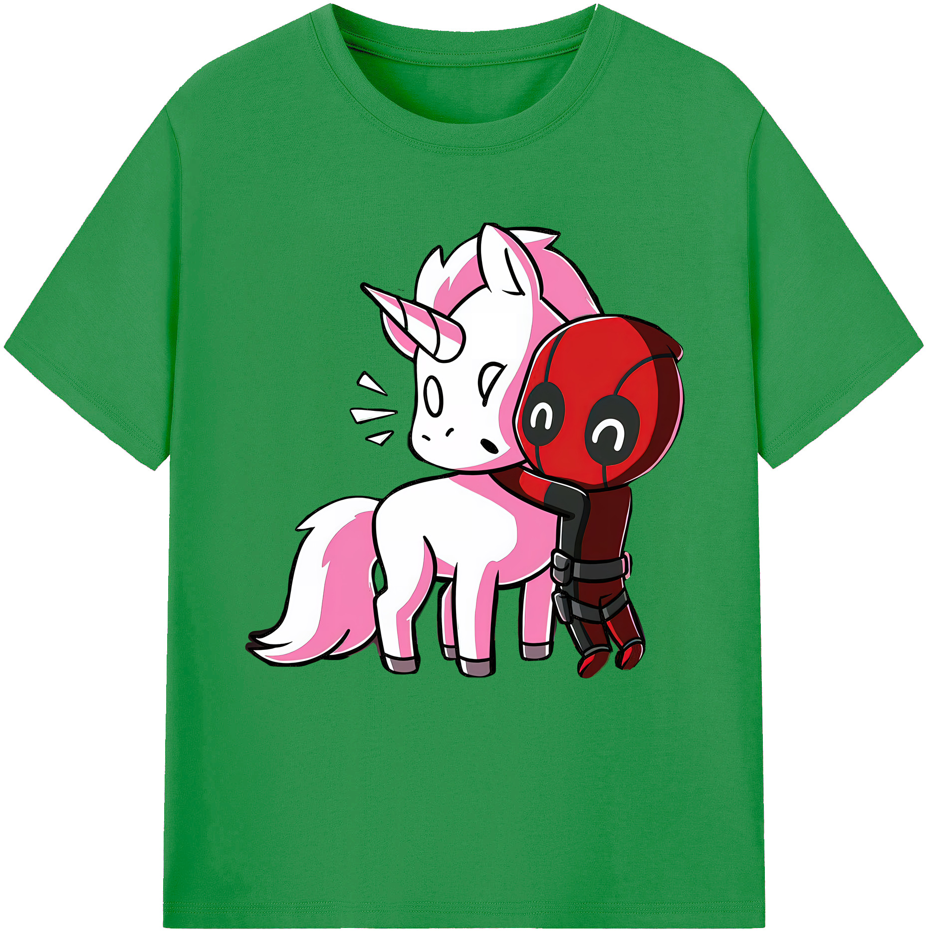 （画像用） Deadpool デッドプール レディースカジュアルプリントTシャツ（綿100％）