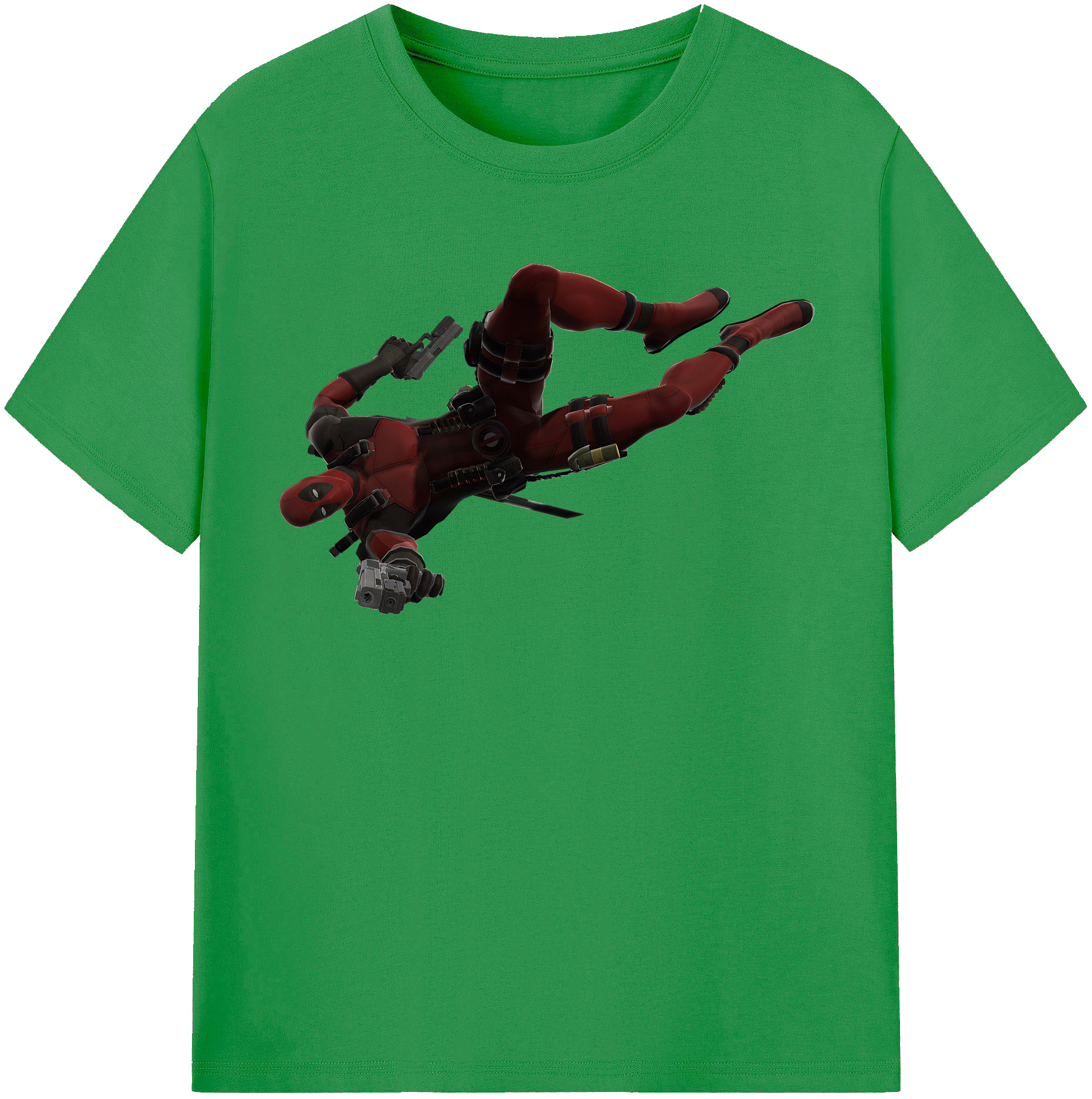 （画像用） Deadpool デッドプール レディースカジュアルプリントTシャツ（綿100％）