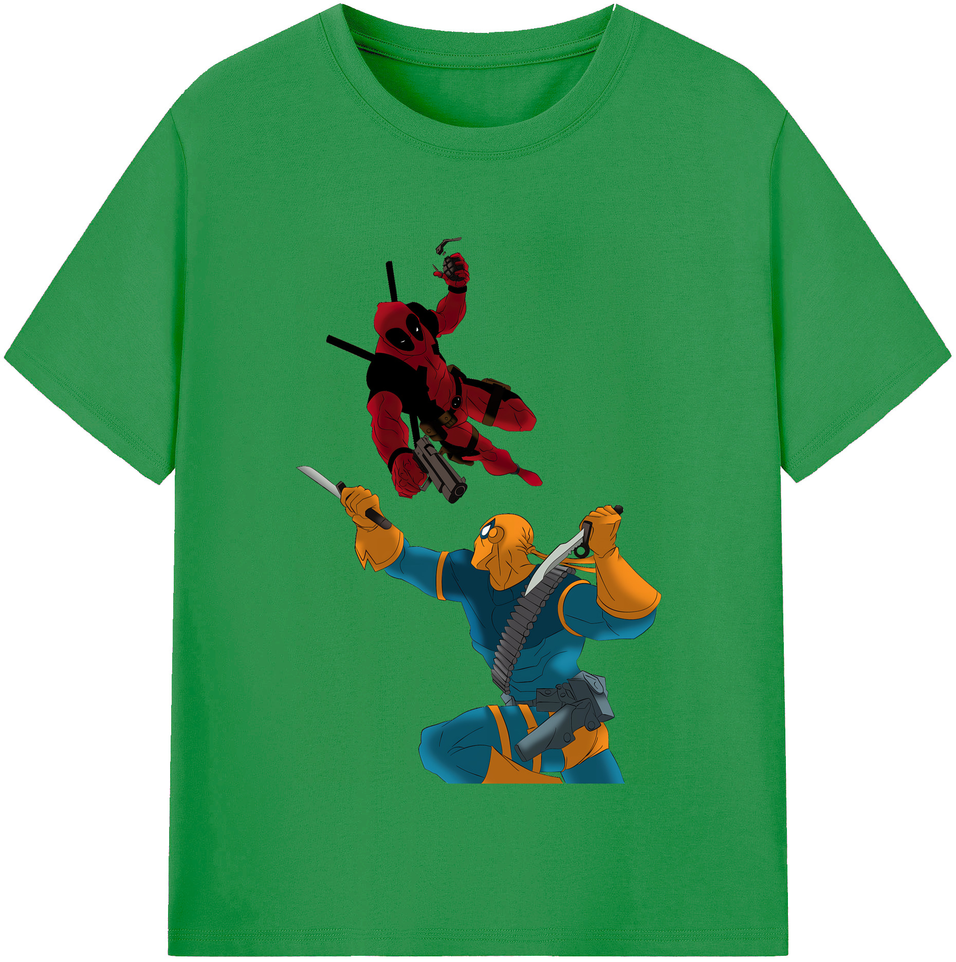 （画像用） Deadpool デッドプール レディースカジュアルプリントTシャツ（綿100％）