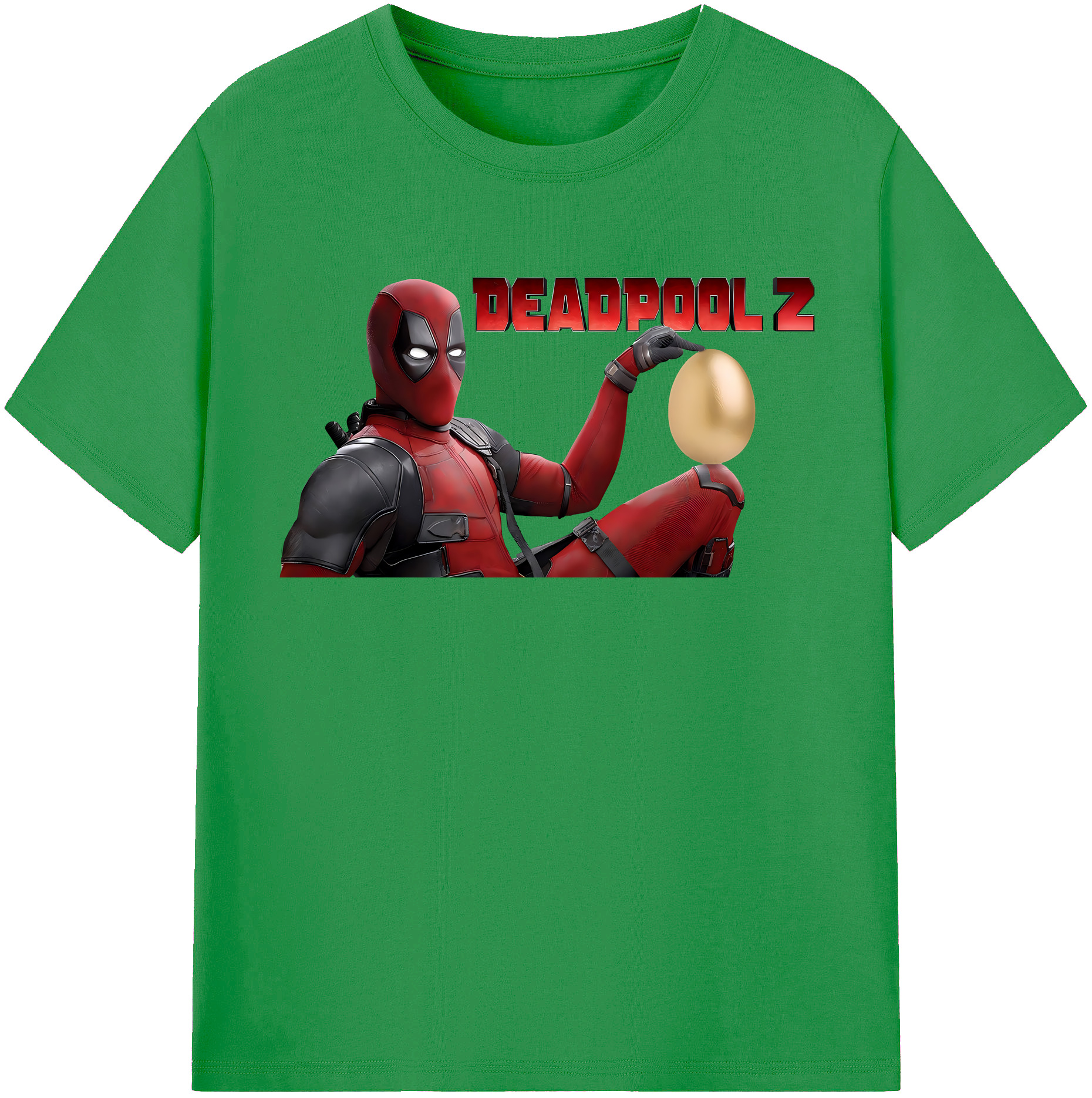 （画像用） Deadpool デッドプール レディースカジュアルプリントTシャツ（綿100％）