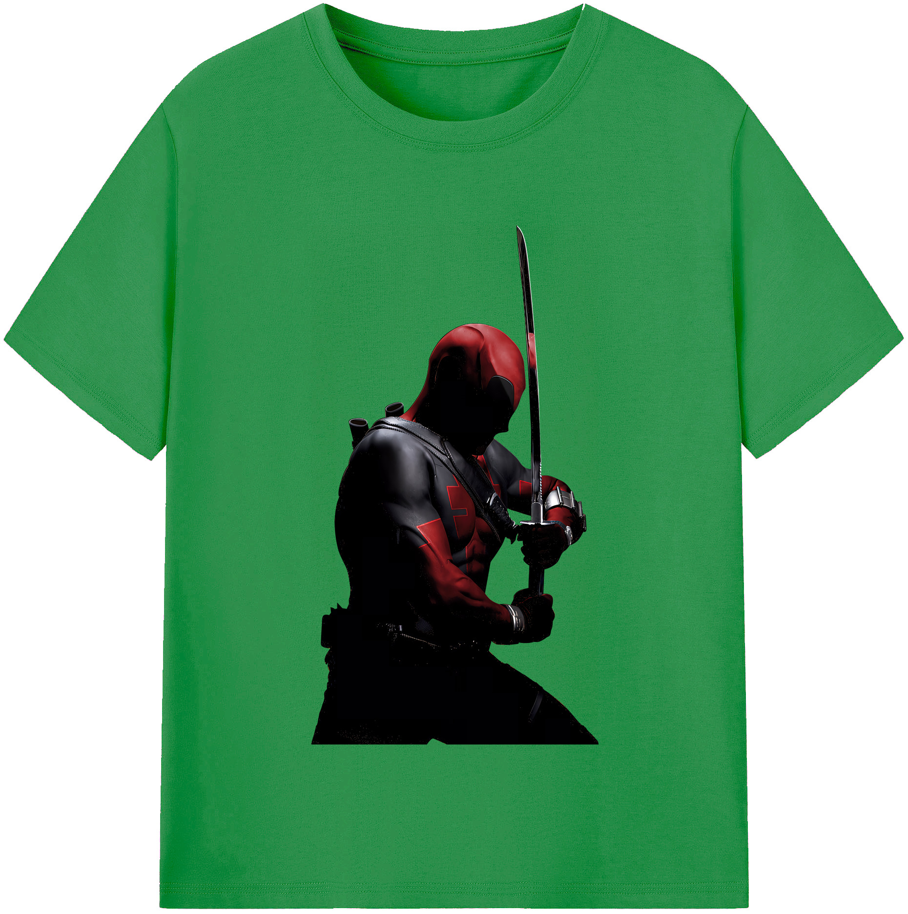 （画像用） Deadpool デッドプール レディースカジュアルプリントTシャツ（綿100％）