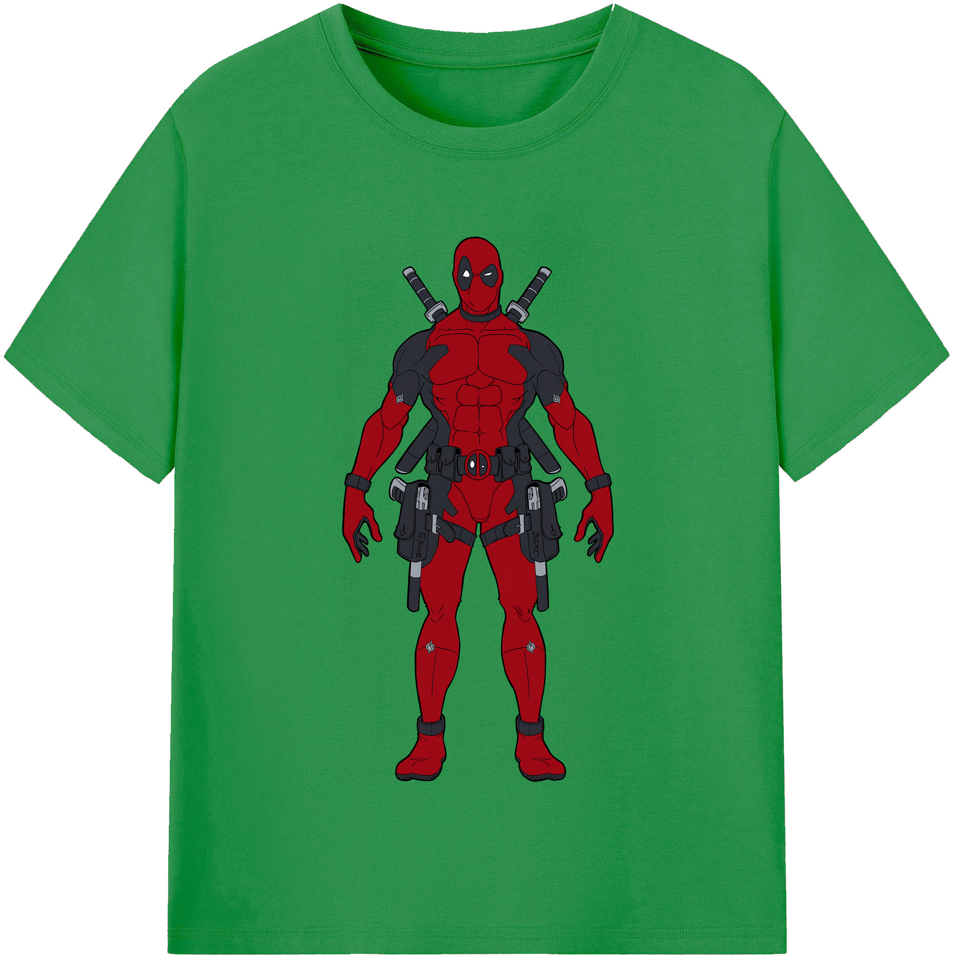 （画像用） Deadpool デッドプール レディースカジュアルプリントTシャツ（綿100％）