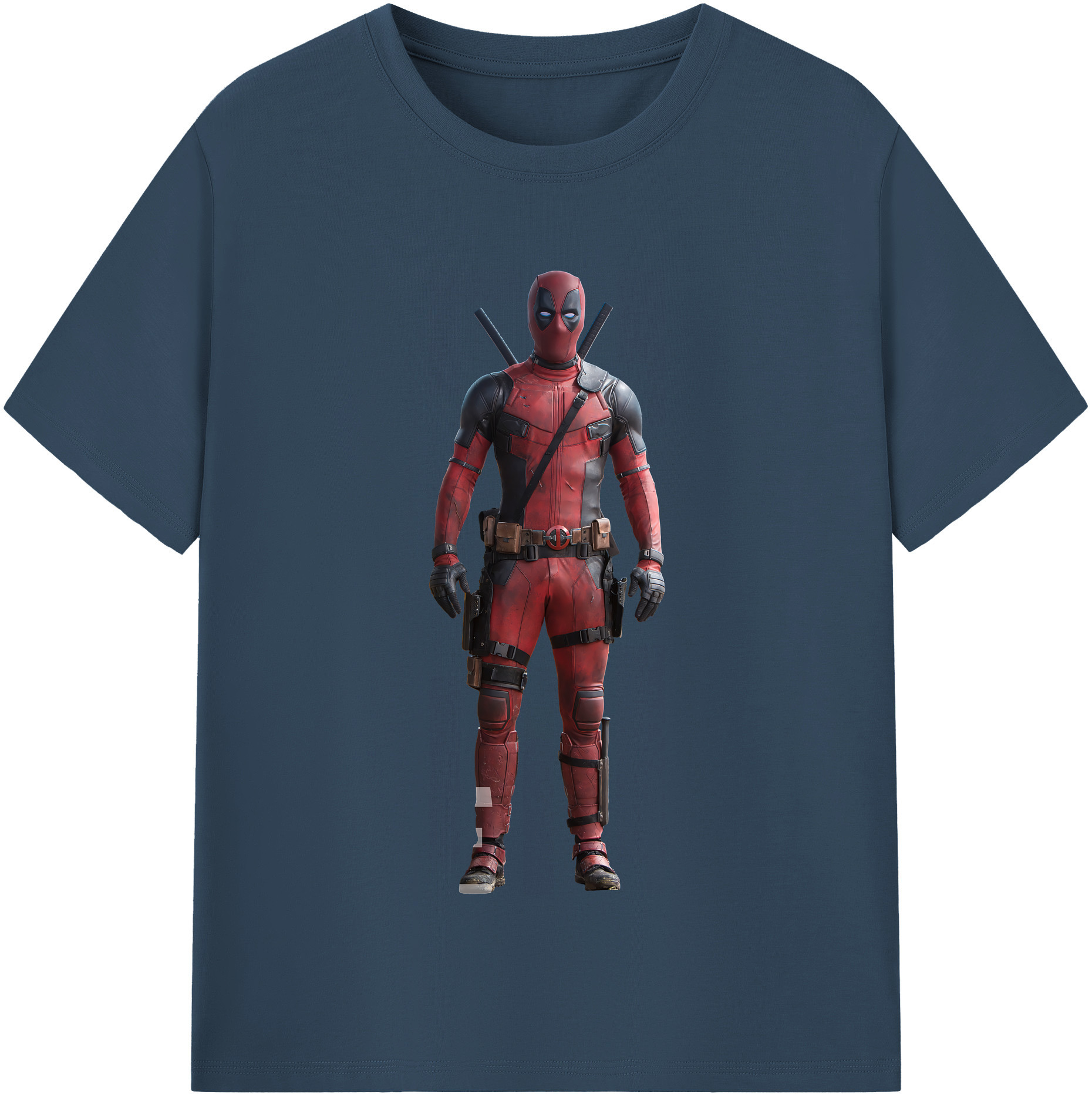 （画像用） Deadpool デッドプール レディースカジュアルプリントTシャツ（綿100％）