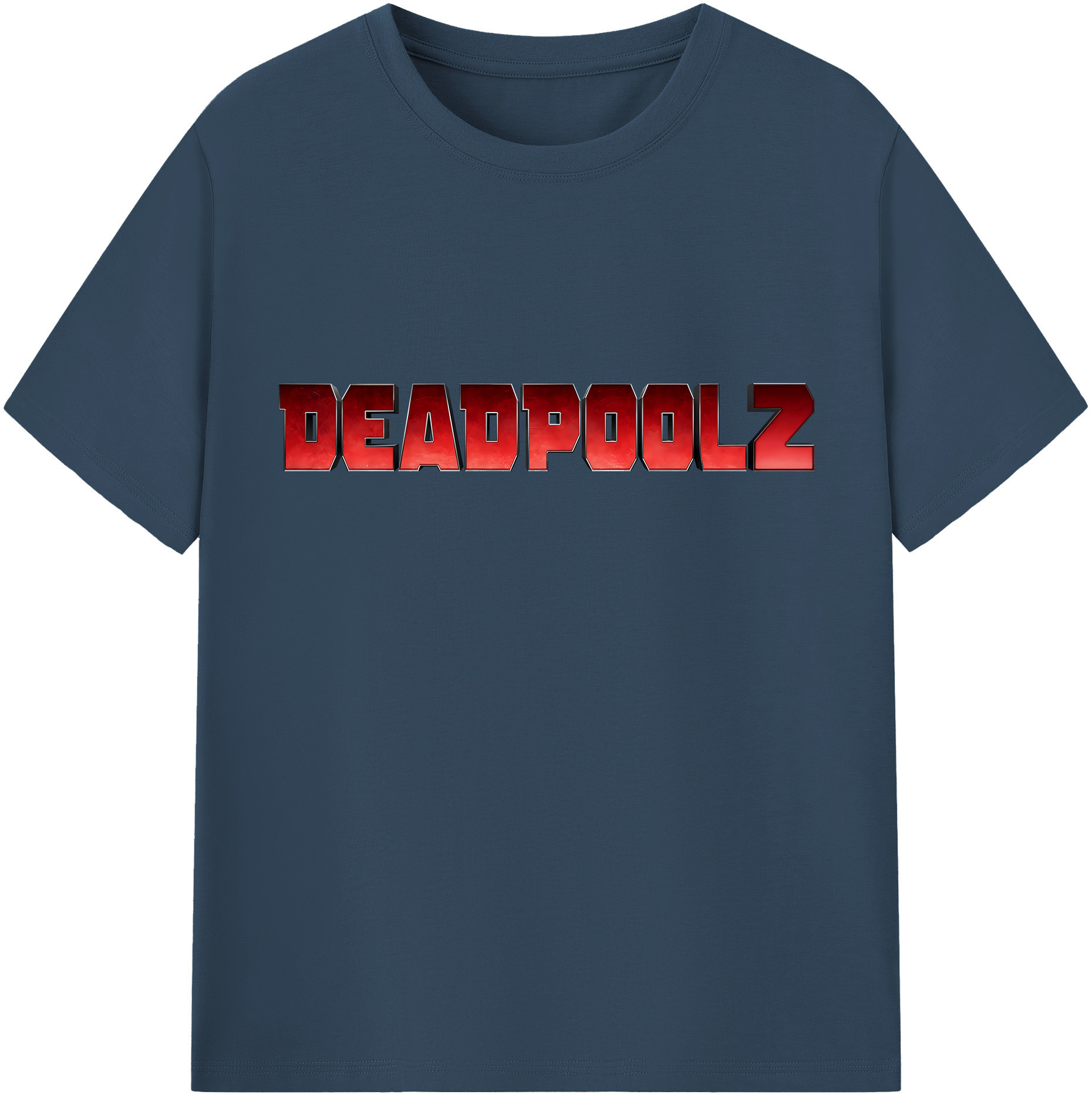 （画像用） Deadpool デッドプール レディースカジュアルプリントTシャツ（綿100％）