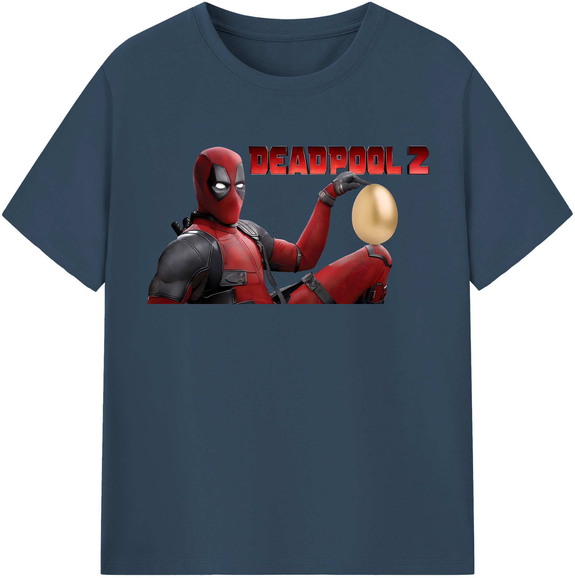 （画像用） Deadpool デッドプール レディースカジュアルプリントTシャツ（綿100％）