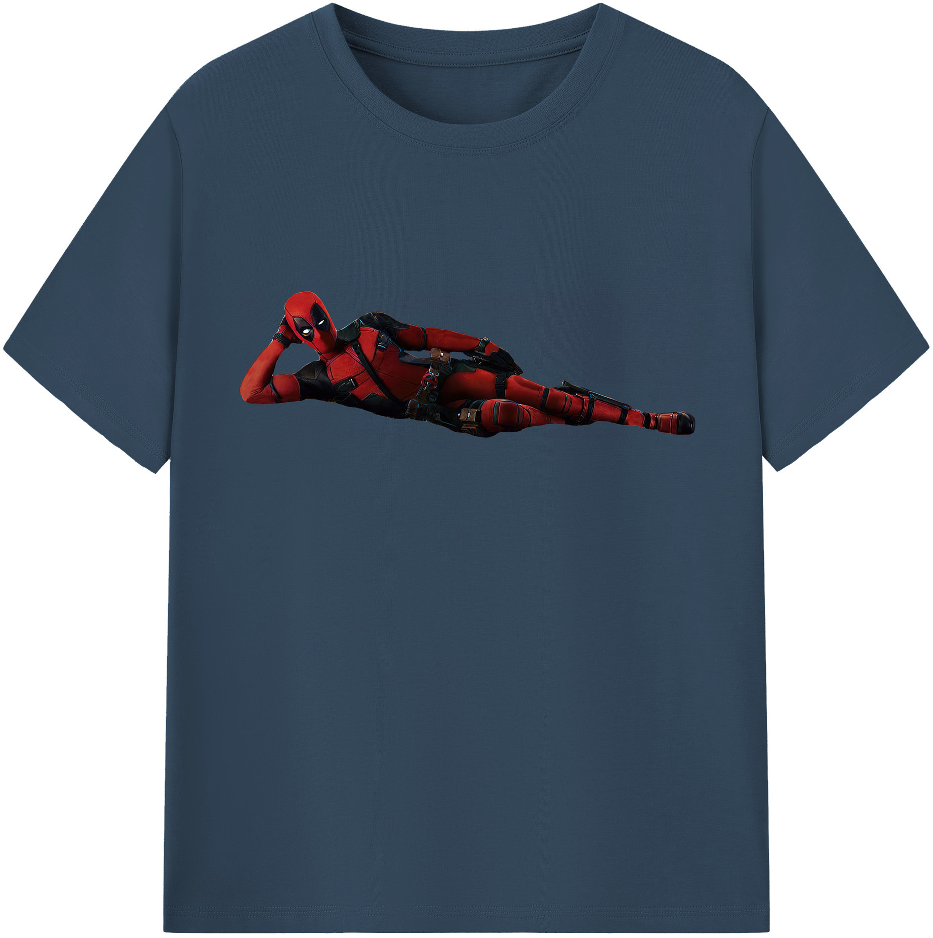 （画像用） Deadpool デッドプール レディースカジュアルプリントTシャツ（綿100％）