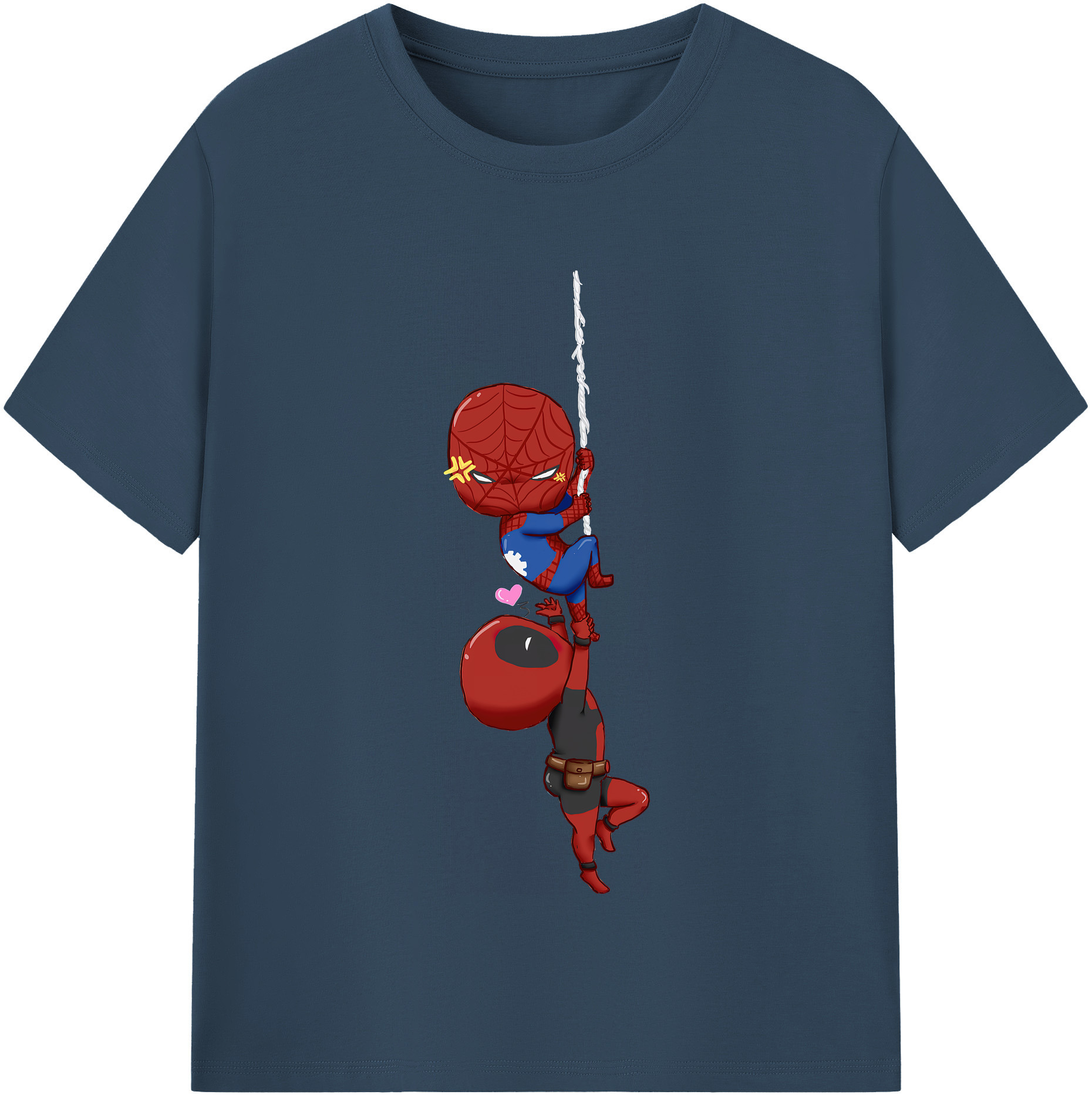 （画像用） Deadpool デッドプール レディースカジュアルプリントTシャツ（綿100％）
