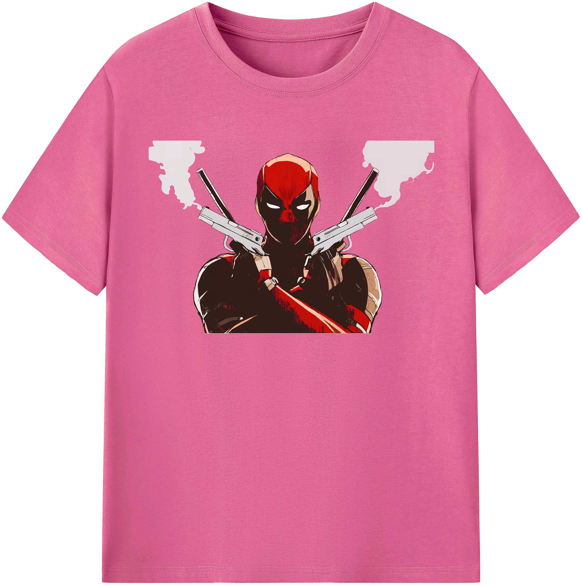 （画像用） Deadpool デッドプール レディースカジュアルプリントTシャツ（綿100％）