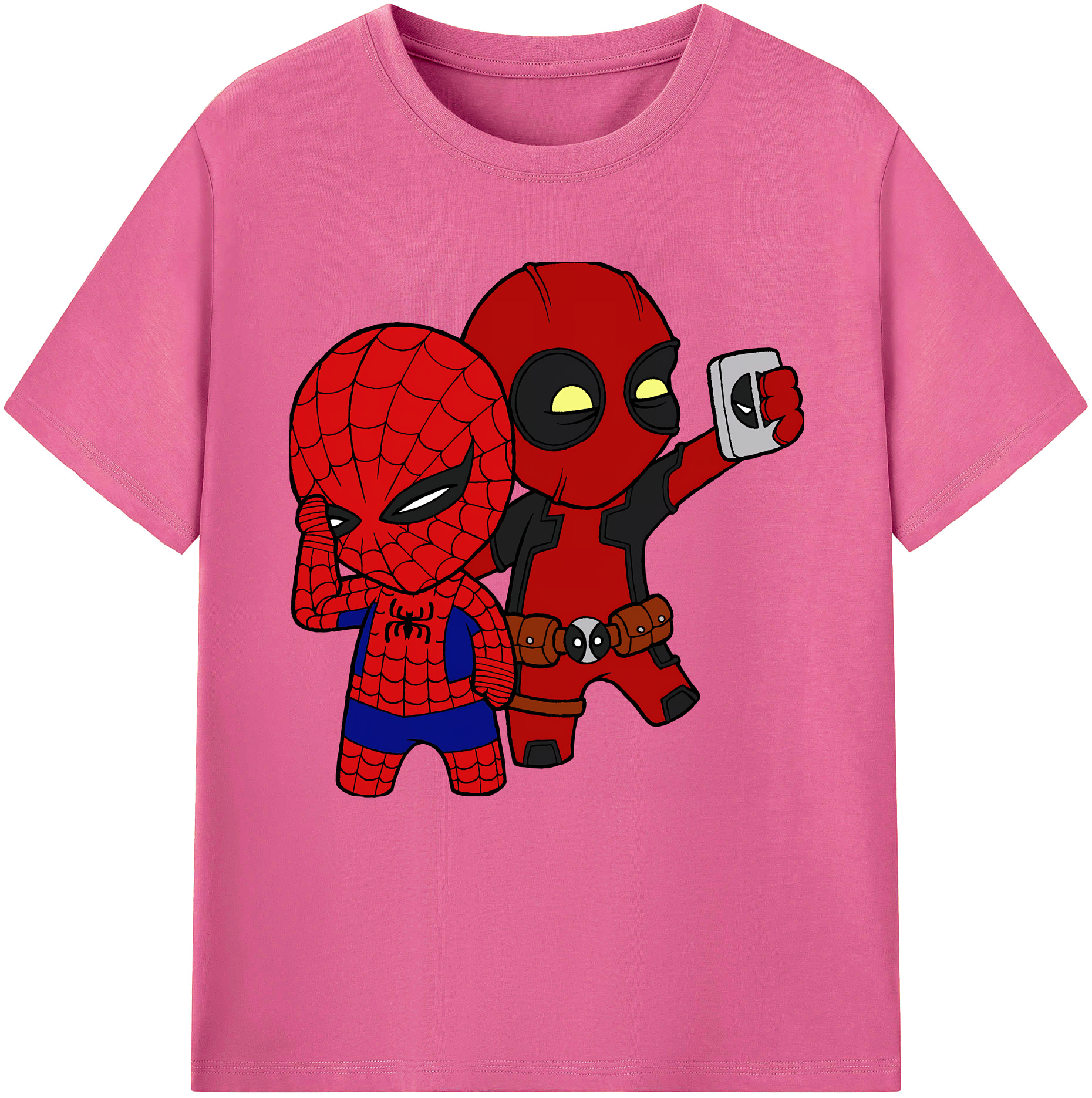 （画像用） Deadpool デッドプール レディースカジュアルプリントTシャツ（綿100％）