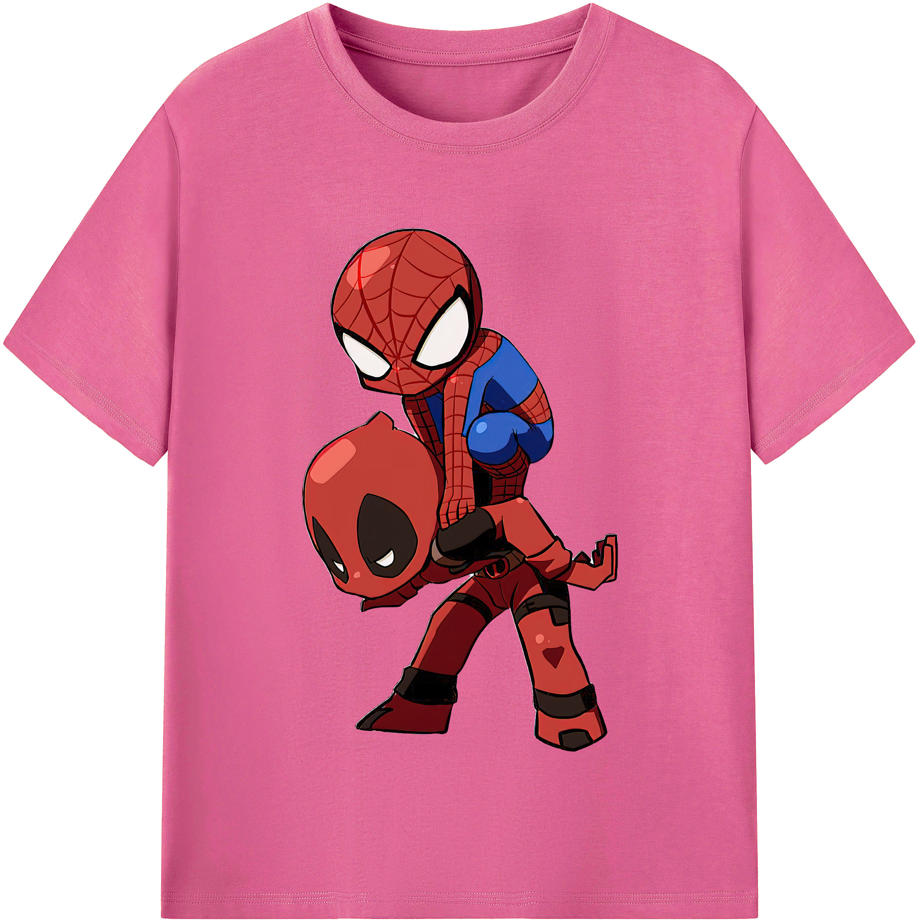 （画像用） Deadpool デッドプール レディースカジュアルプリントTシャツ（綿100％）