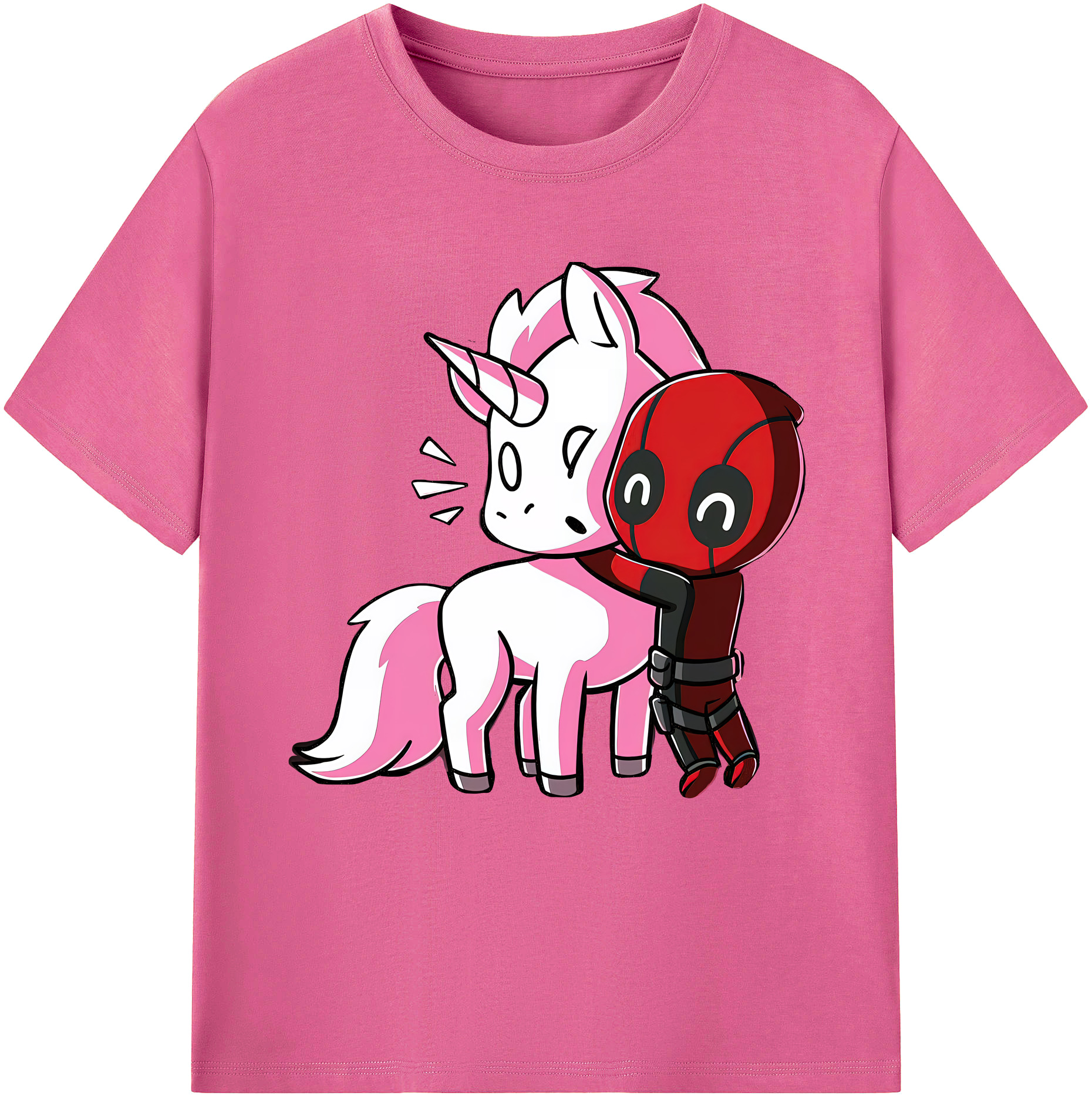 （画像用） Deadpool デッドプール レディースカジュアルプリントTシャツ（綿100％）