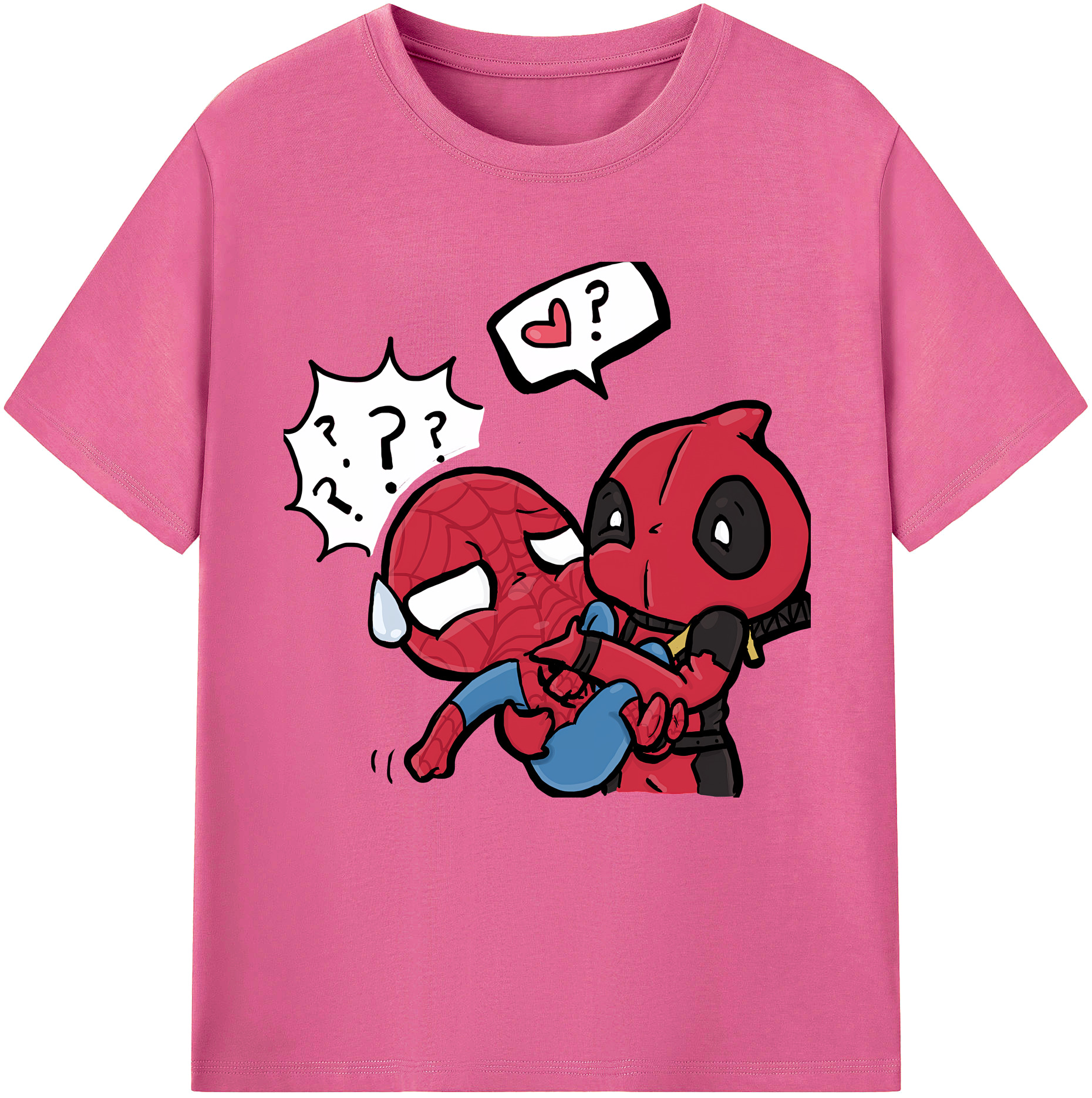 （画像用） Deadpool デッドプール レディースカジュアルプリントTシャツ（綿100％）
