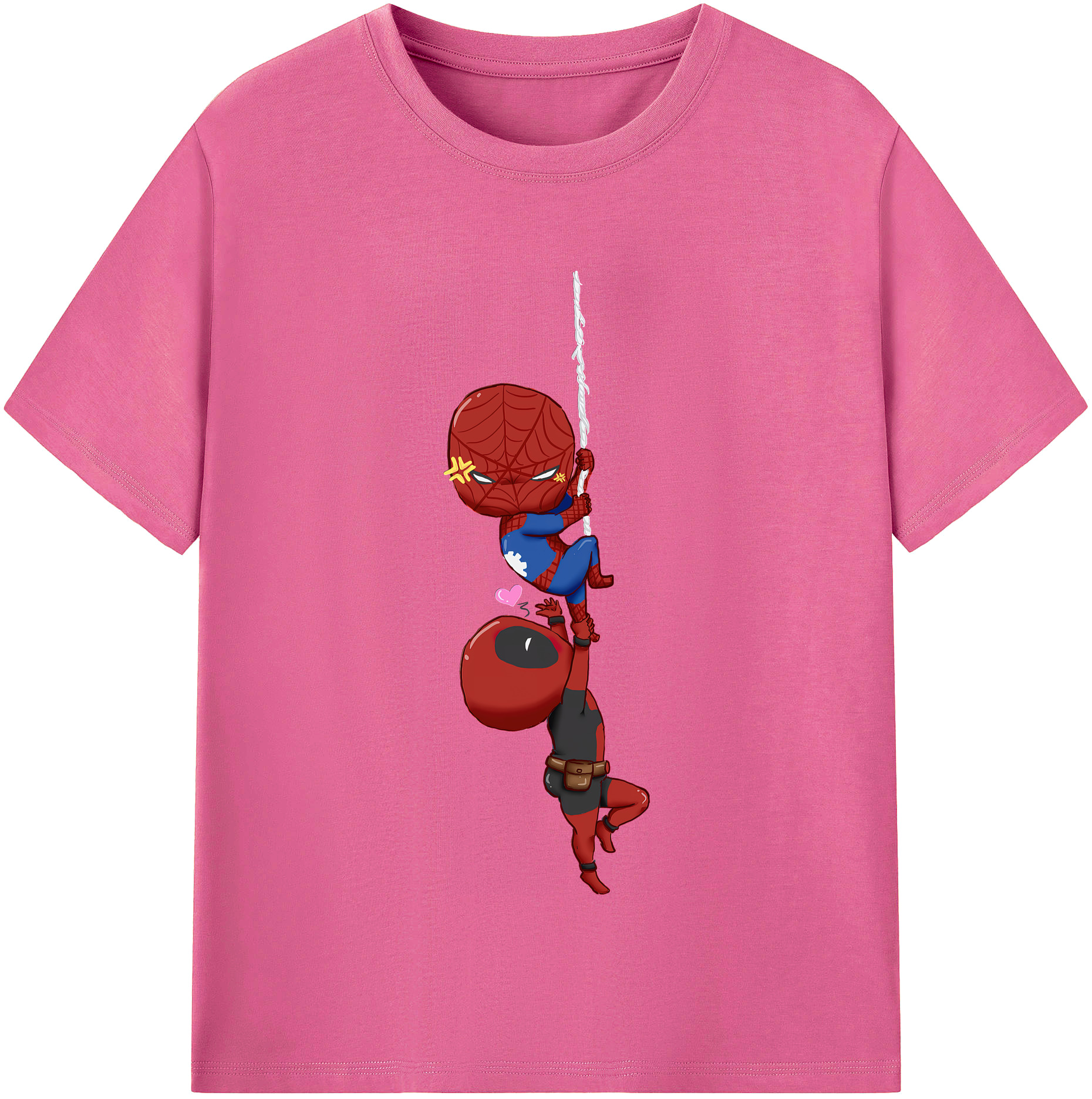 （画像用） Deadpool デッドプール レディースカジュアルプリントTシャツ（綿100％）