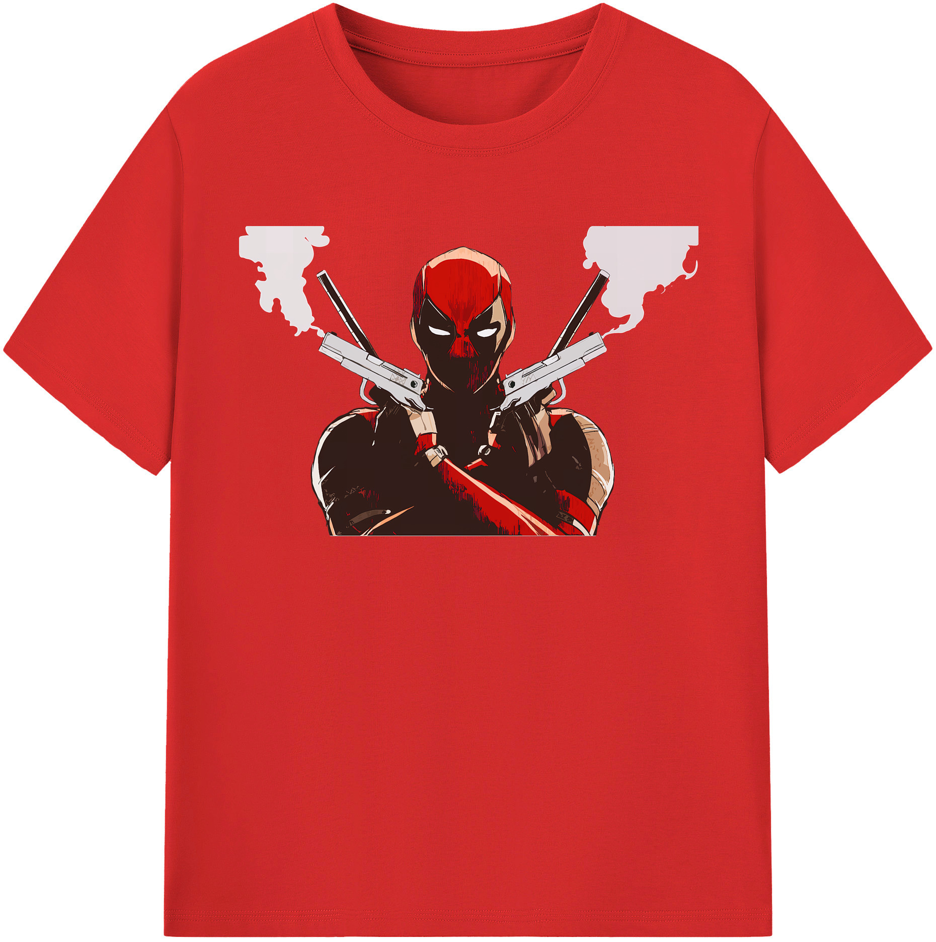 （画像用） Deadpool デッドプール レディースカジュアルプリントTシャツ（綿100％）