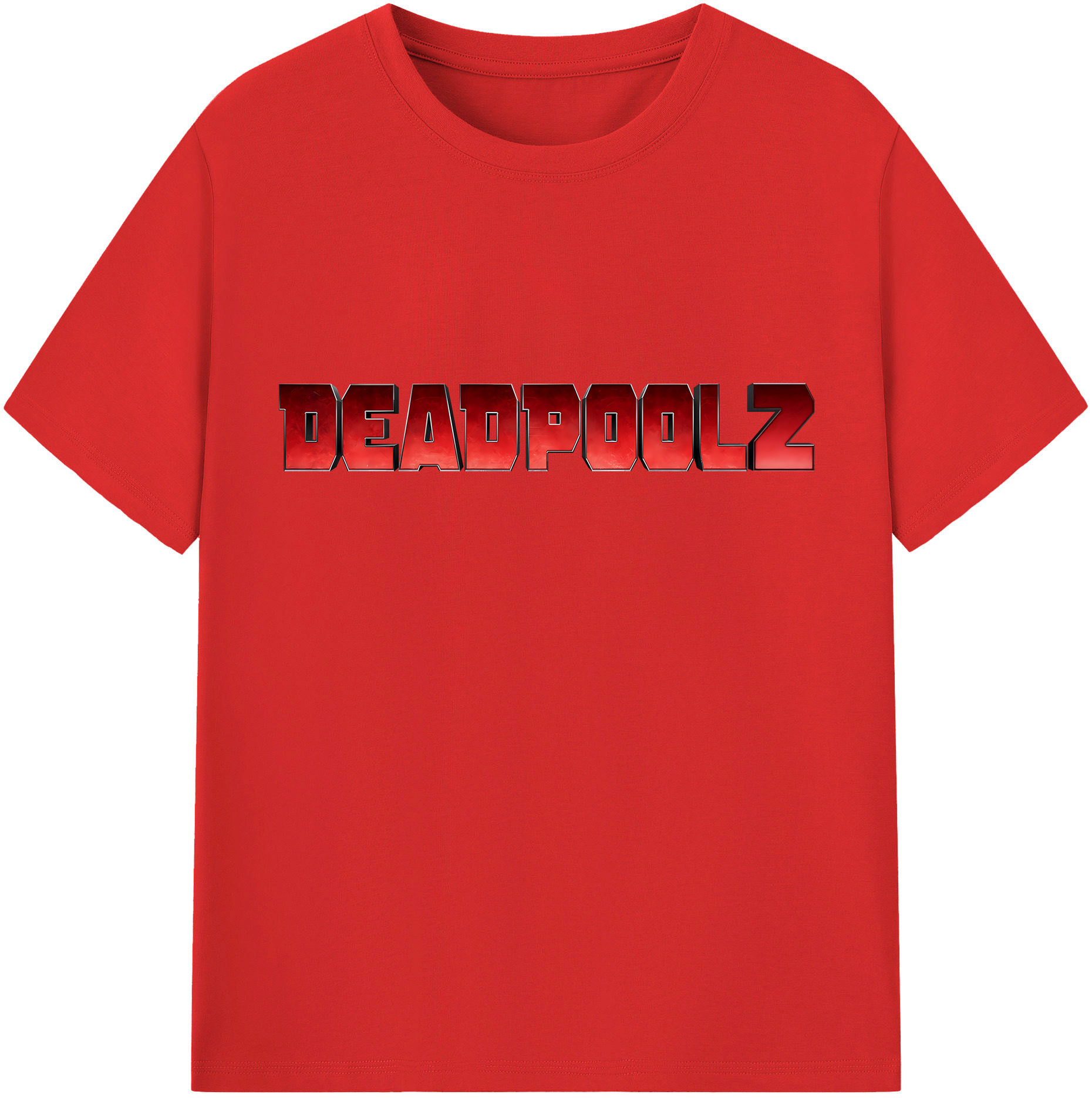 （画像用） Deadpool デッドプール レディースカジュアルプリントTシャツ（綿100％）