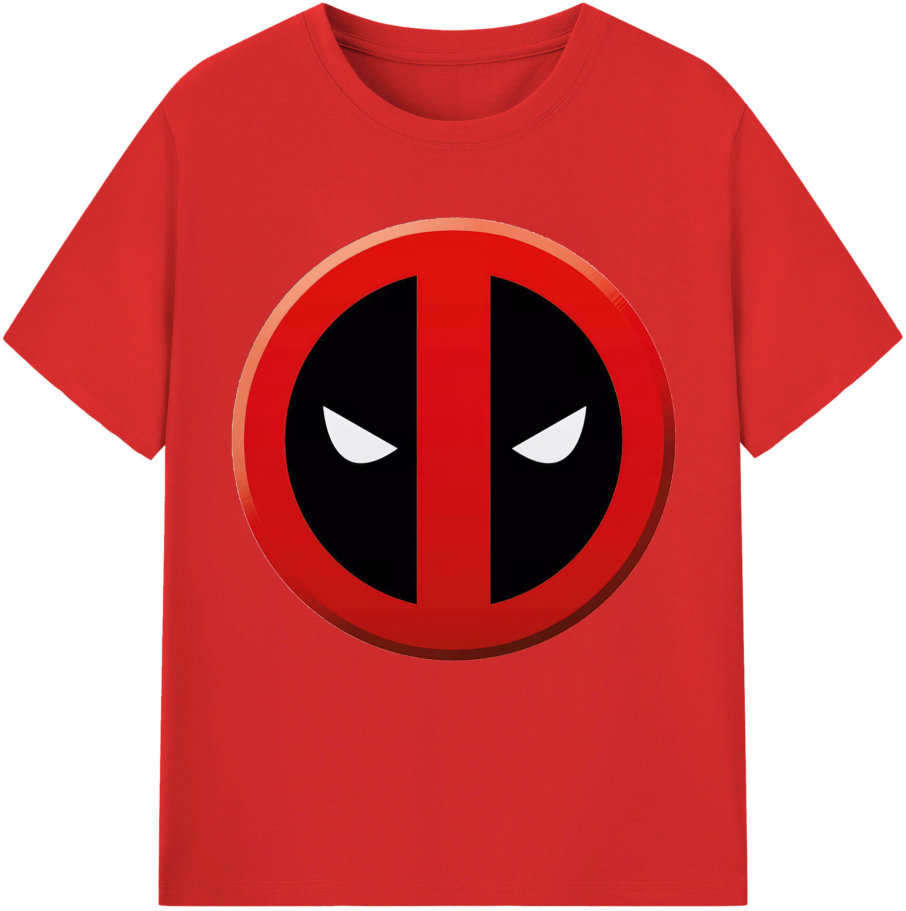 （画像用） Deadpool デッドプール レディースカジュアルプリントTシャツ（綿100％）