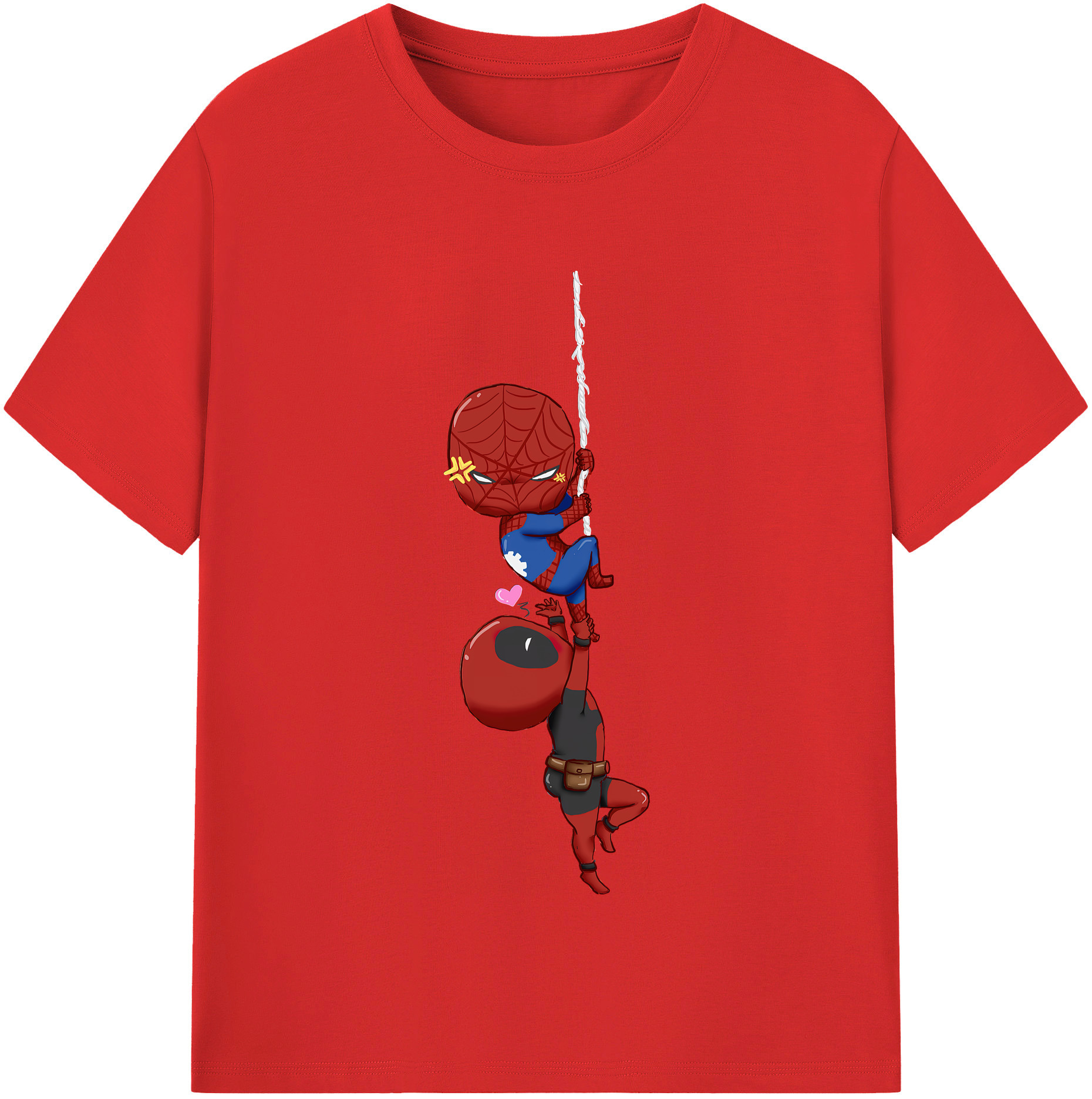 （画像用） Deadpool デッドプール レディースカジュアルプリントTシャツ（綿100％）