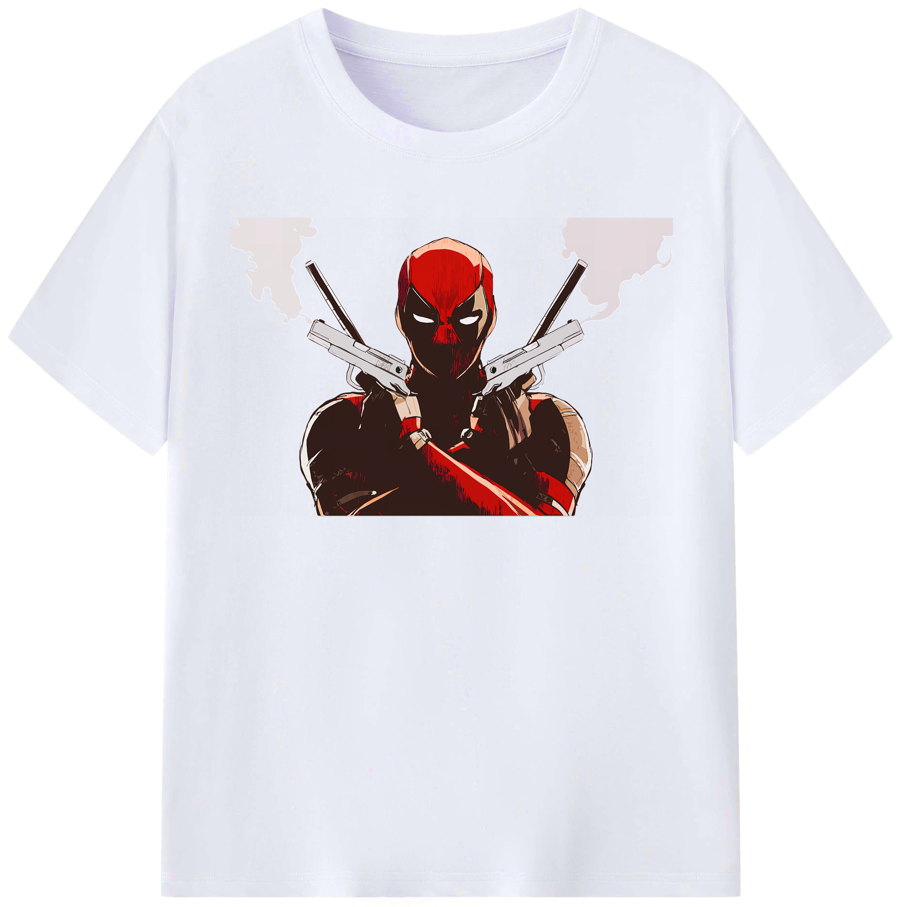 （画像用） Deadpool デッドプール レディースカジュアルプリントTシャツ（綿100％）