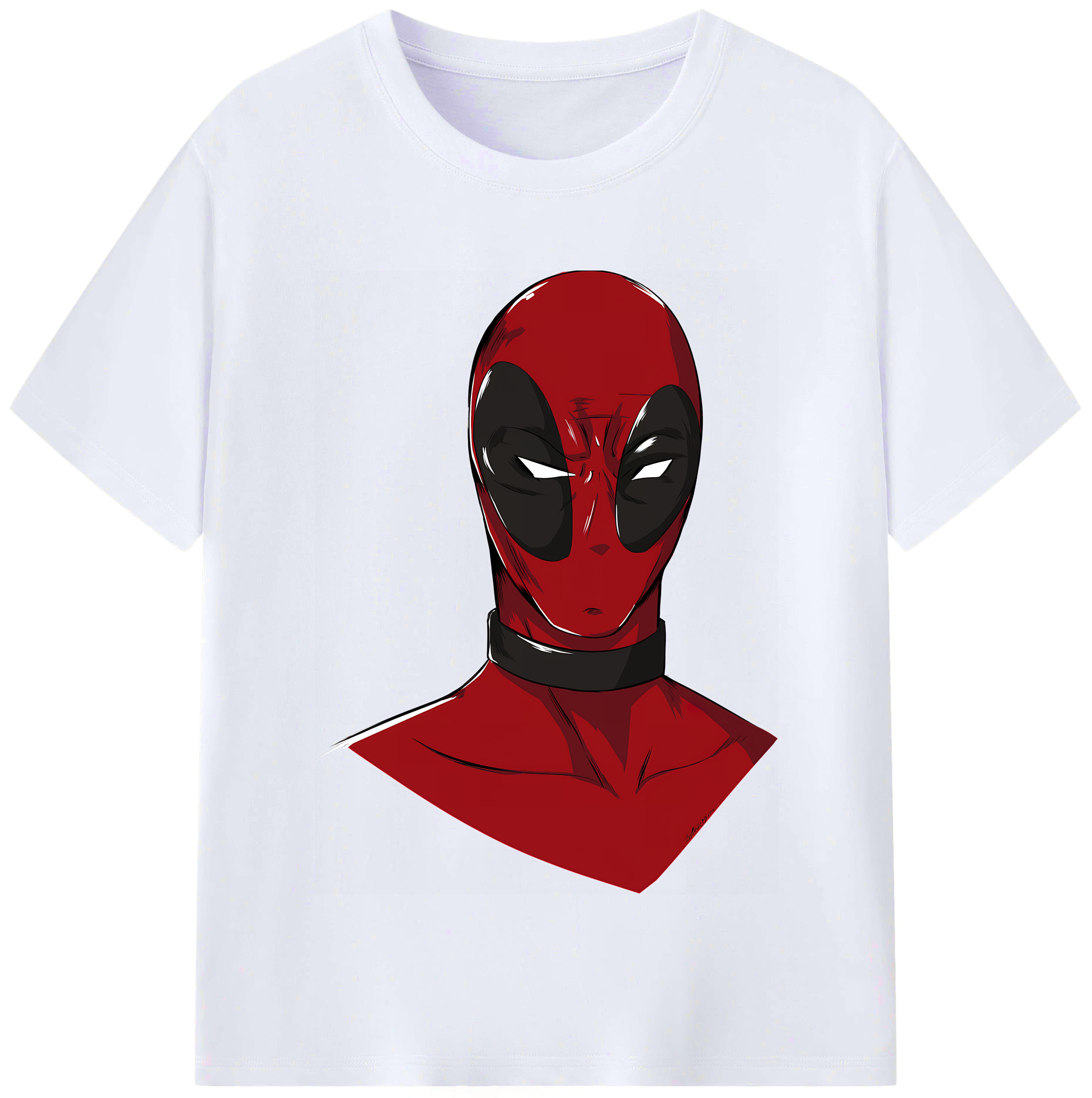 （画像用） Deadpool デッドプール レディースカジュアルプリントTシャツ（綿100％）