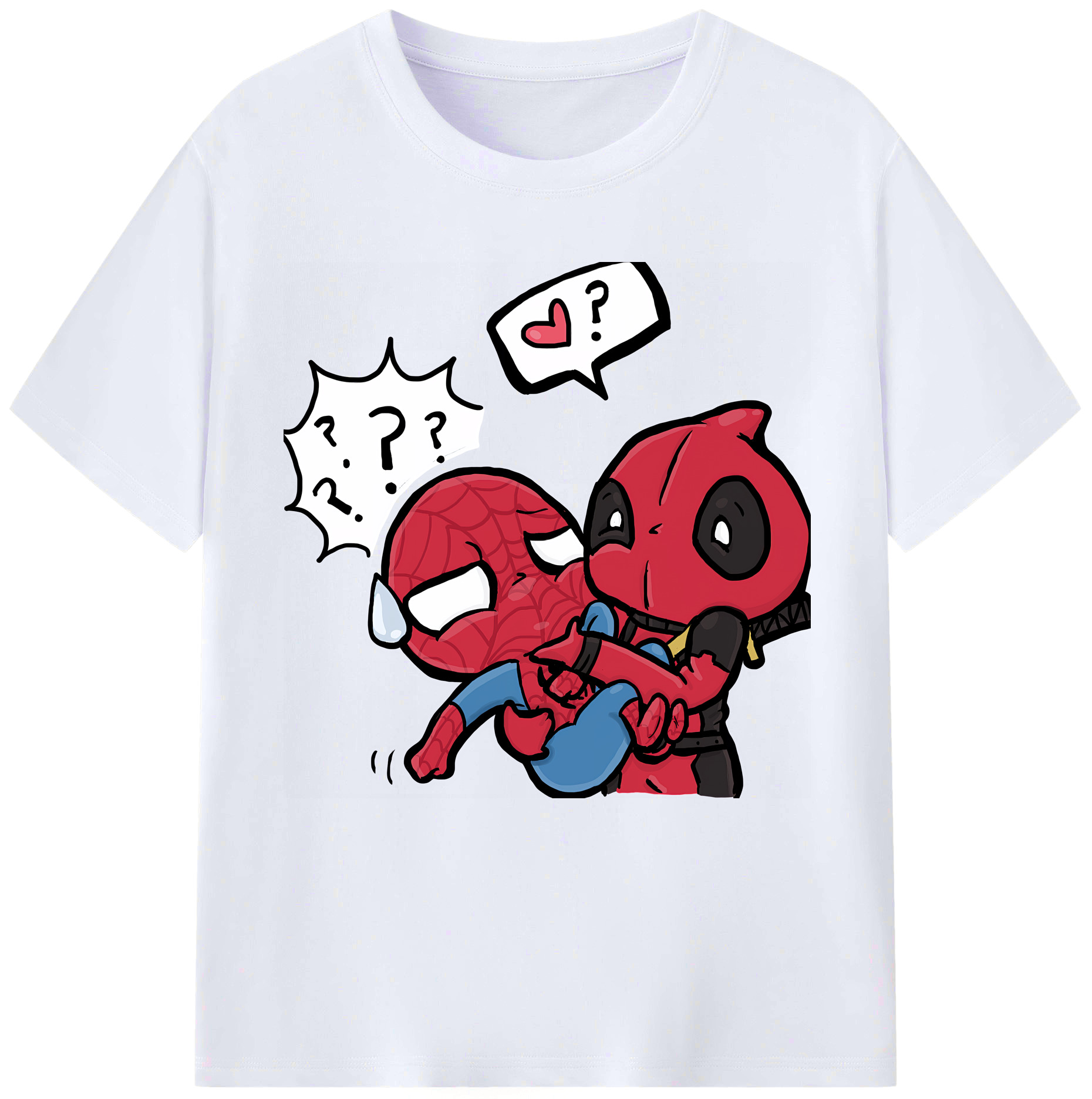 （画像用） Deadpool デッドプール レディースカジュアルプリントTシャツ（綿100％）