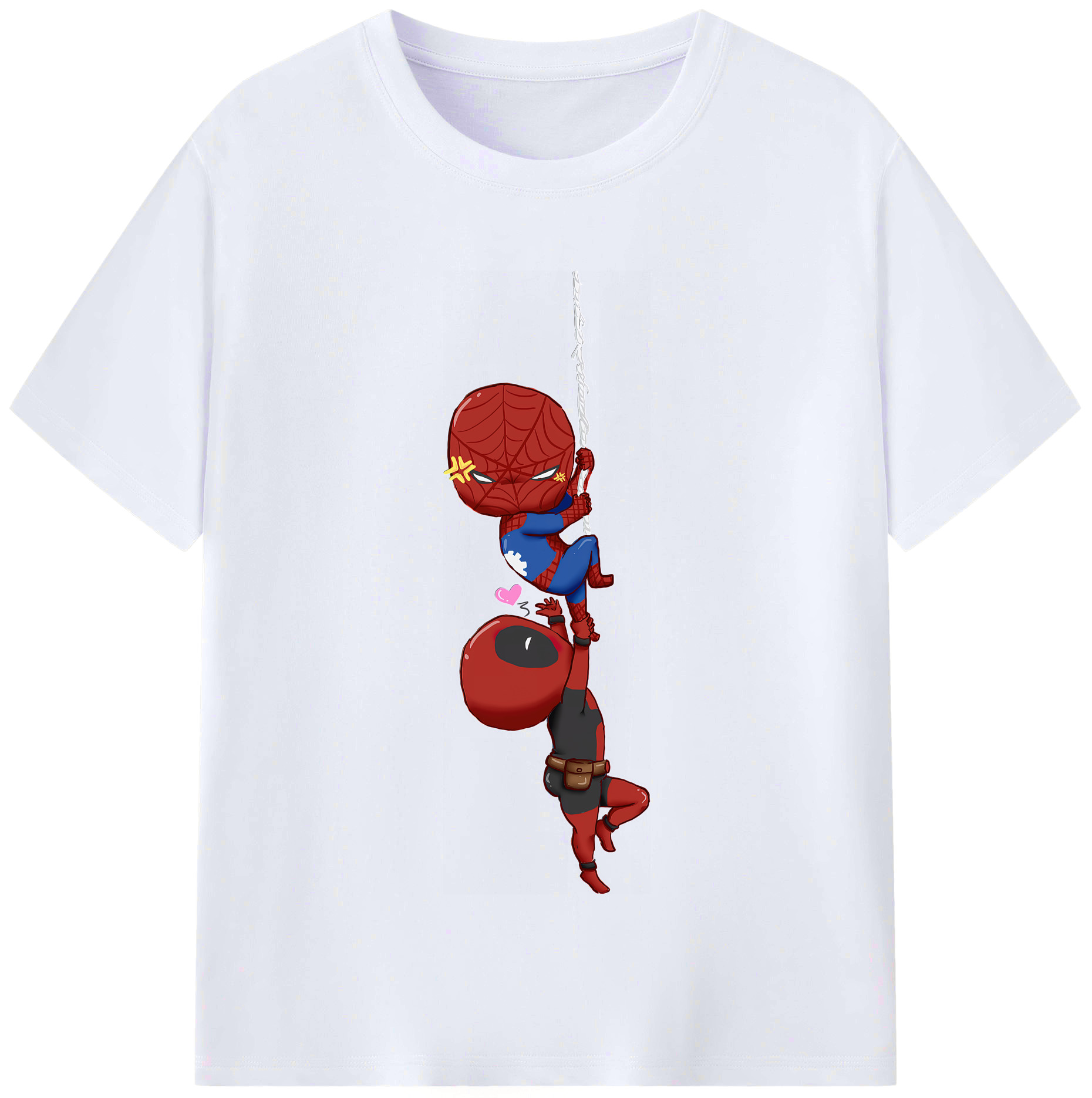 （画像用） Deadpool デッドプール レディースカジュアルプリントTシャツ（綿100％）